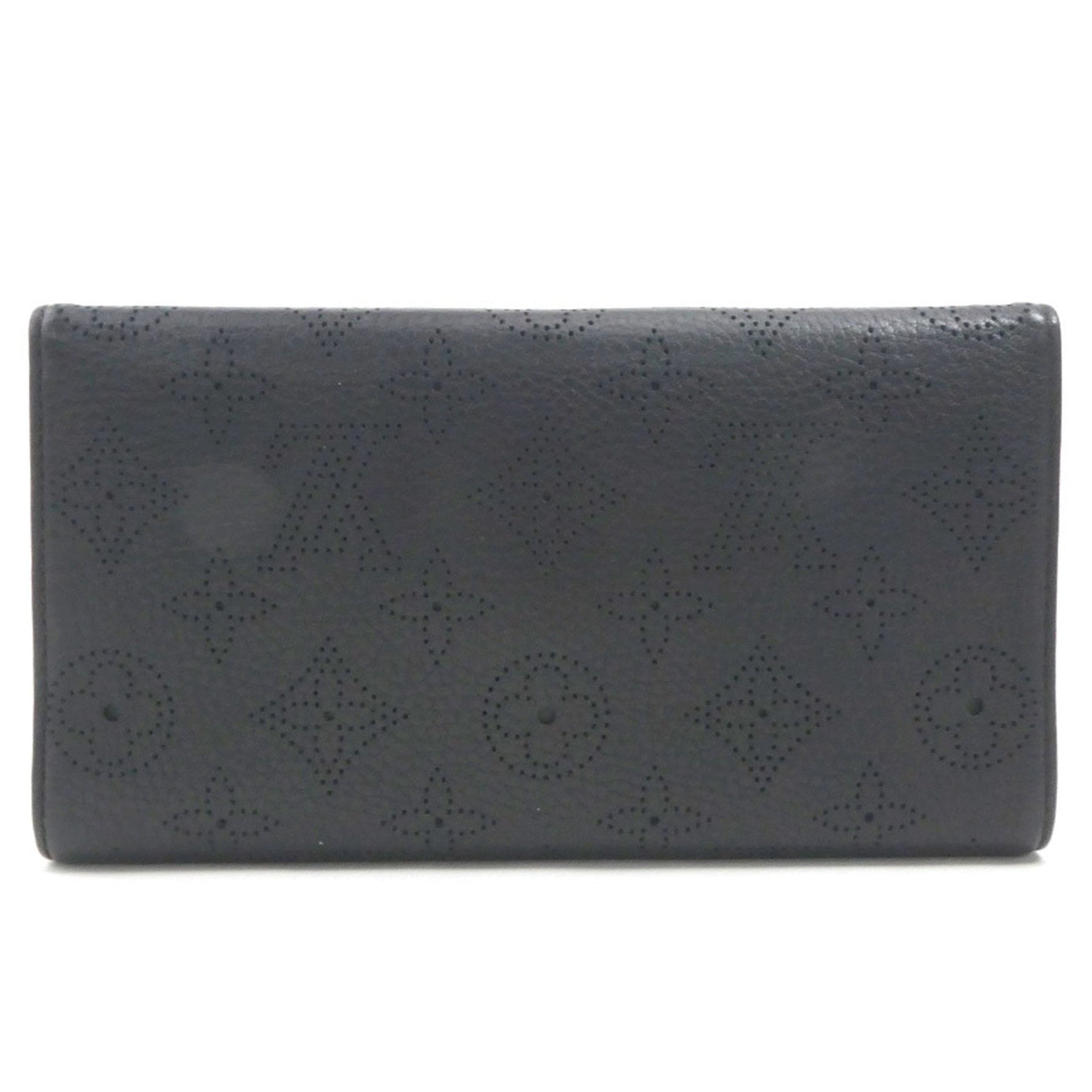 Louis Vuitton Bi-fold long wallet Monogram Mahina Portefeuille Amelia Unisex