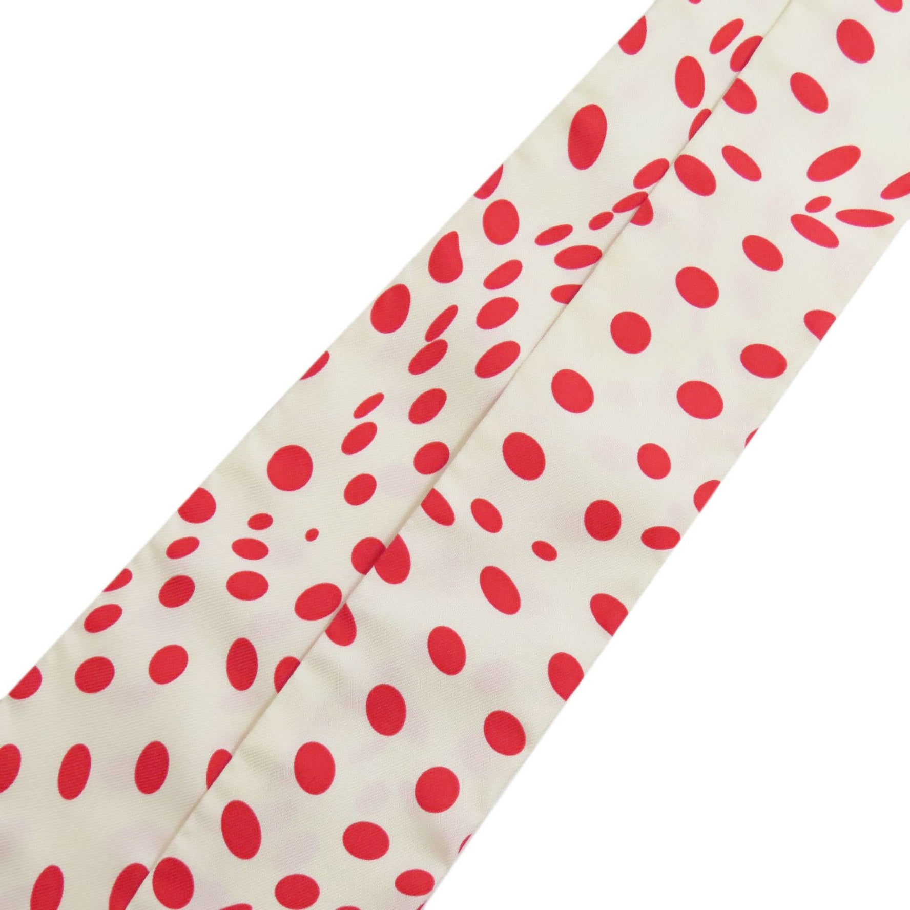 Hermes Twilly Hola Flamenca Polka Dot Silk Scarf