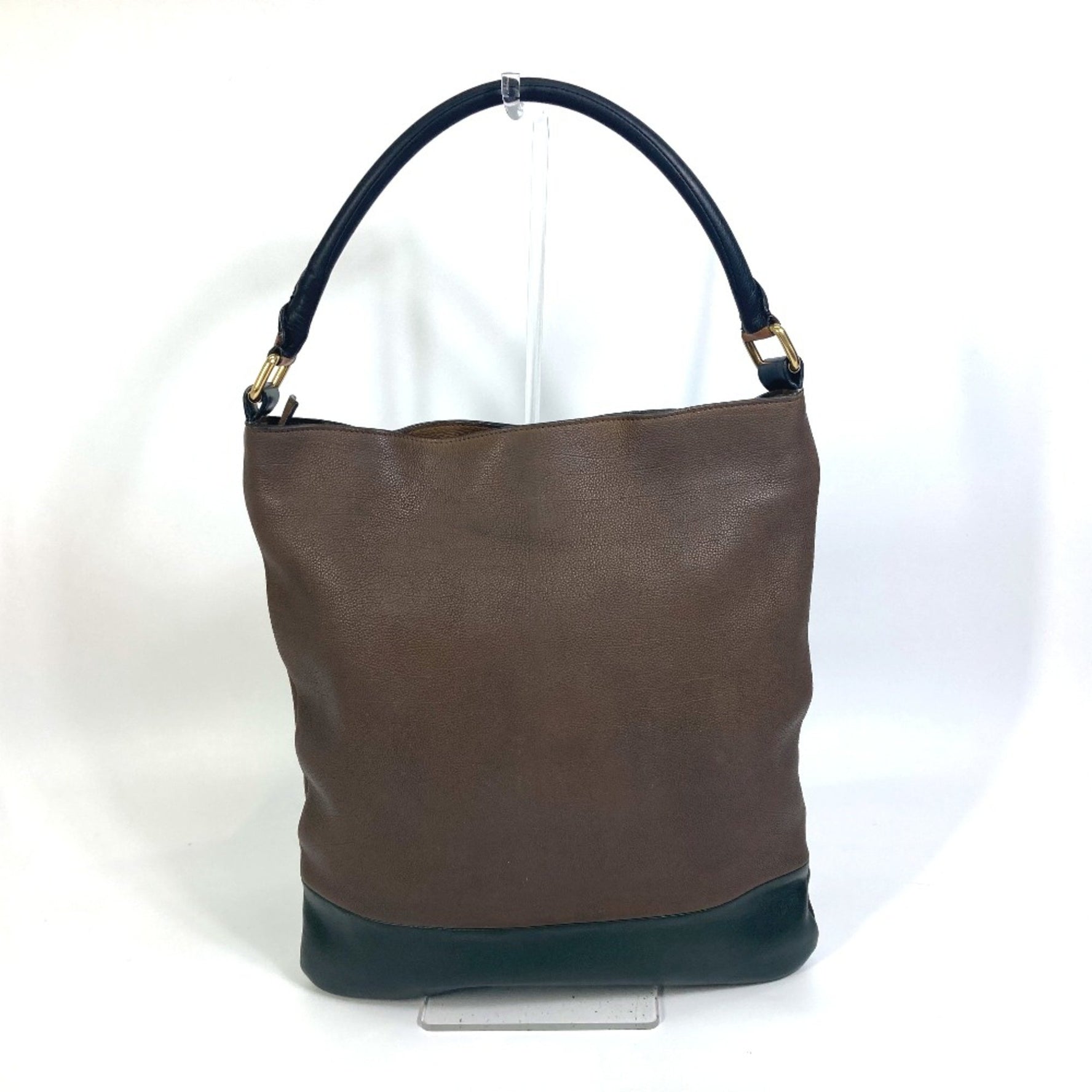 CELINE bicolor stripes Bag Tote Bag shawl Shoulder Bag