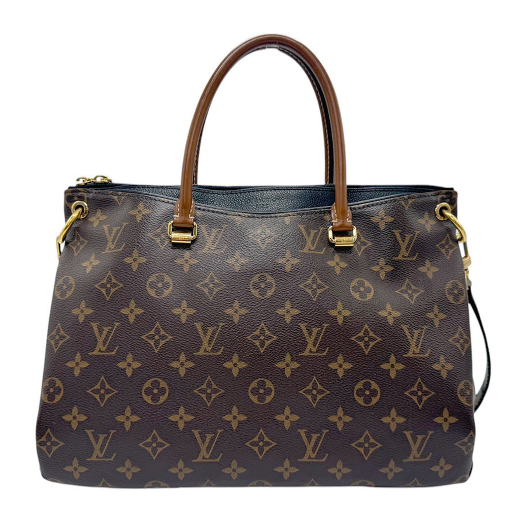 Louis Vuitton Shoulder Bag Handbag Monogram Pallas MM Canvas