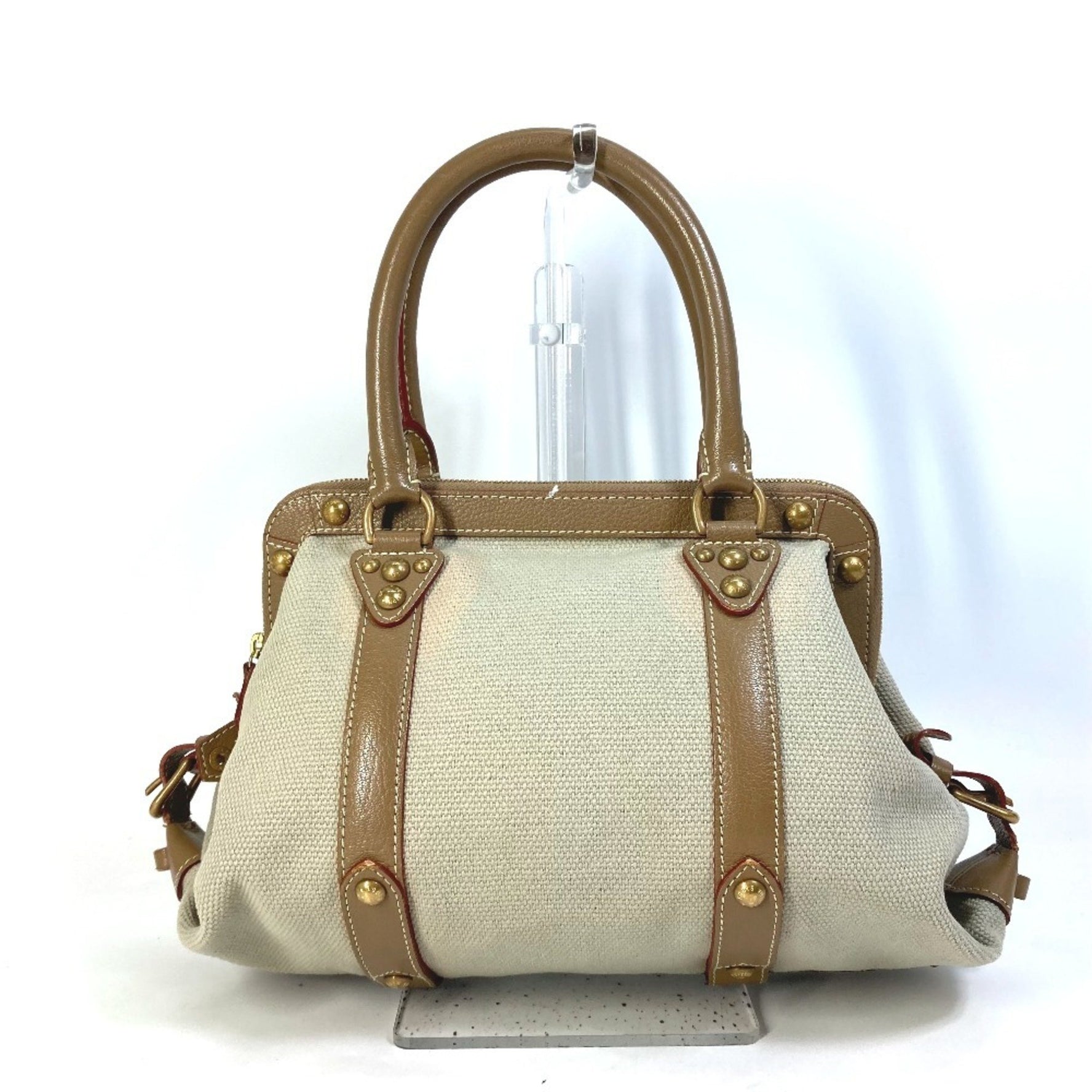 Louis Vuitton Antigua Sac de Nuit PM Toal Trianon Shoulder Bag Handbag Canvas Leather