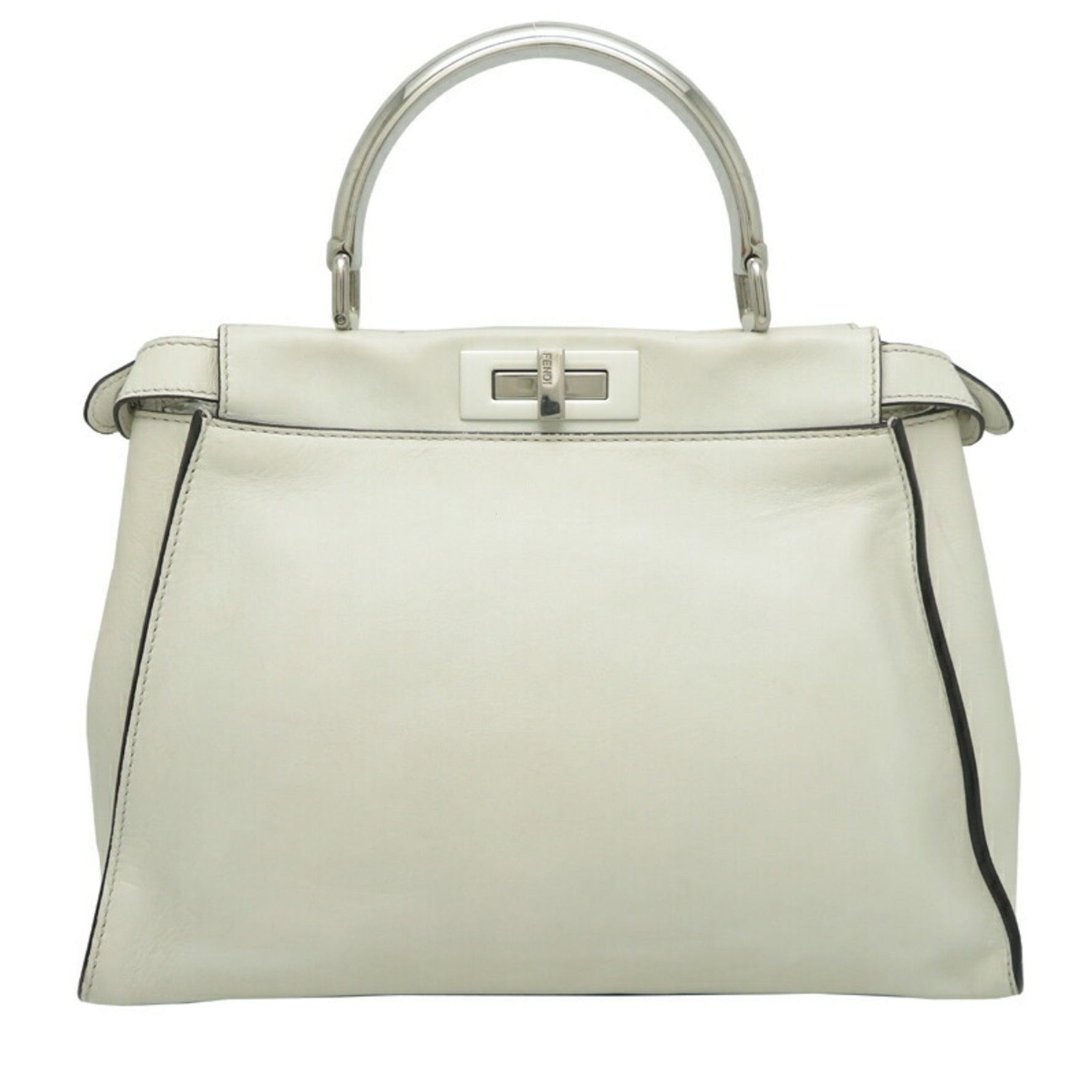 Fendi Peekaboo Medium Handbag Leather