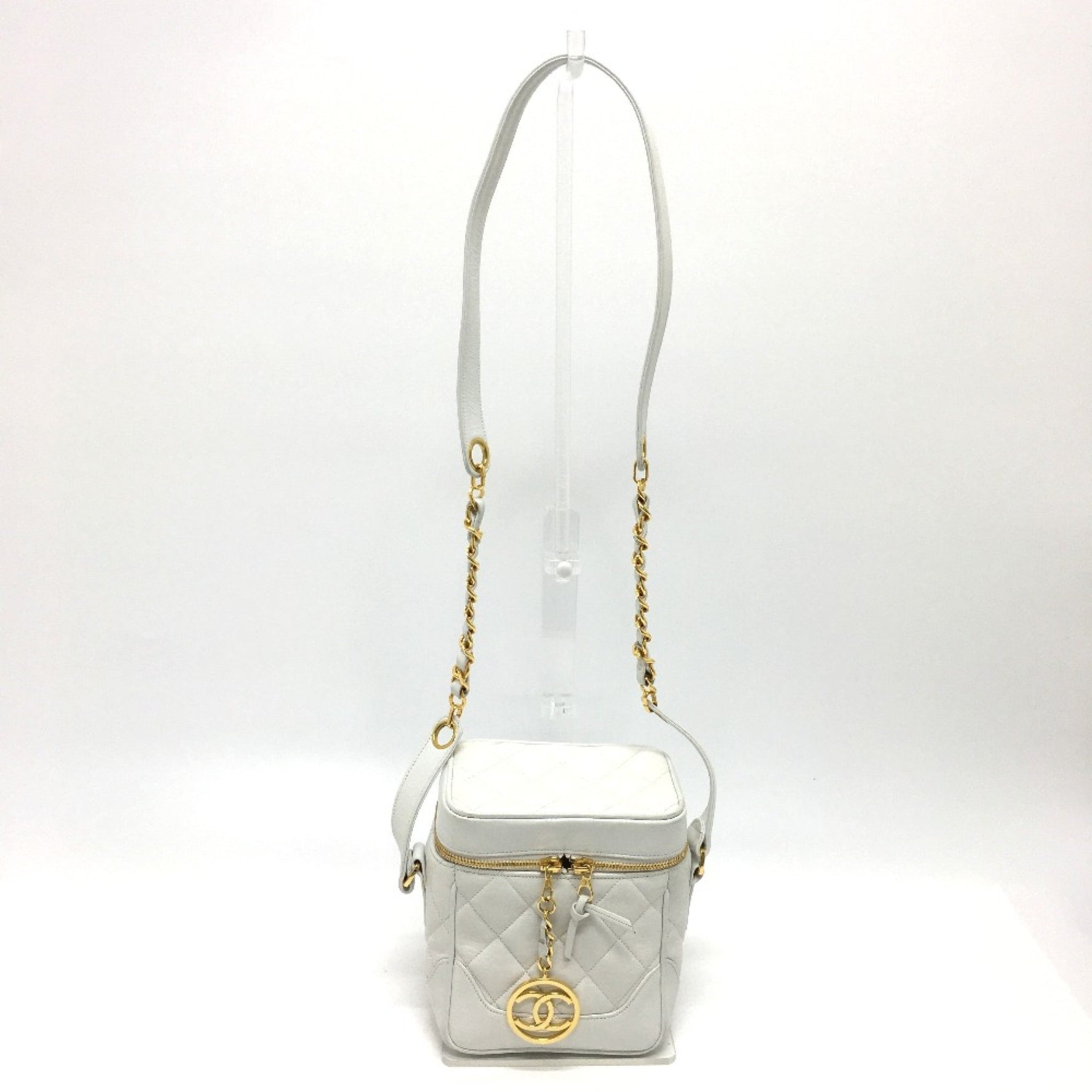 Chanel CC Mark Vanity Shoulder Bag GoldHardware