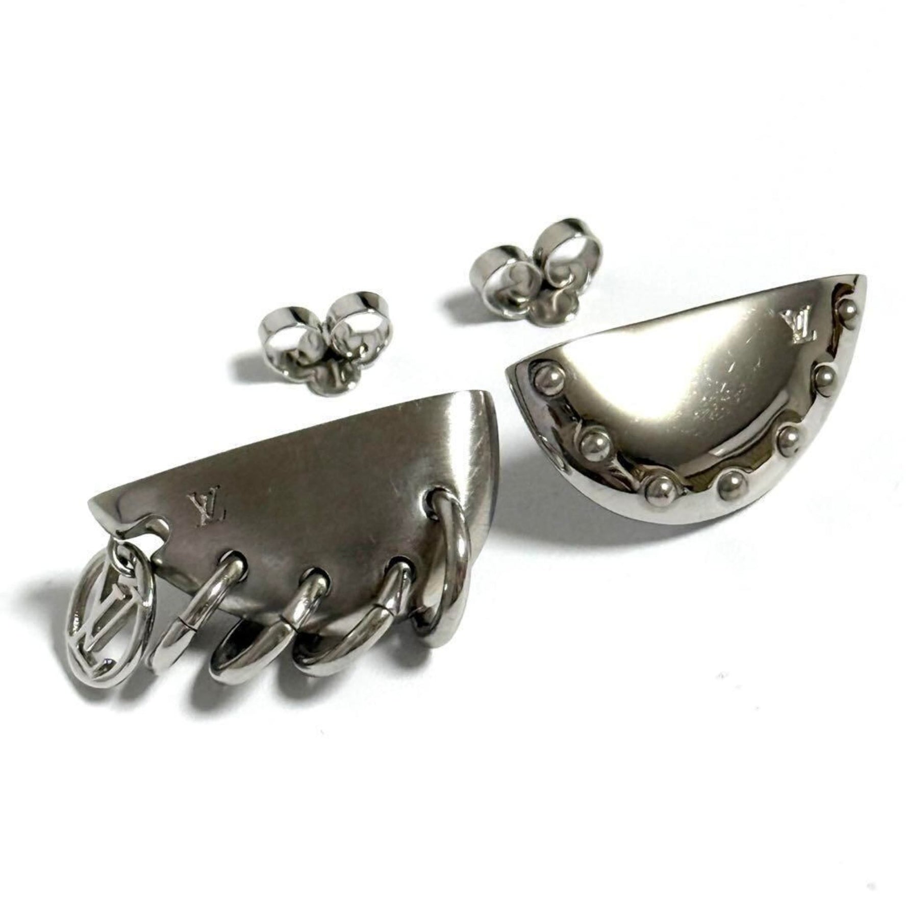 Louis Vuitton Asymmetrical Bionic Earrings