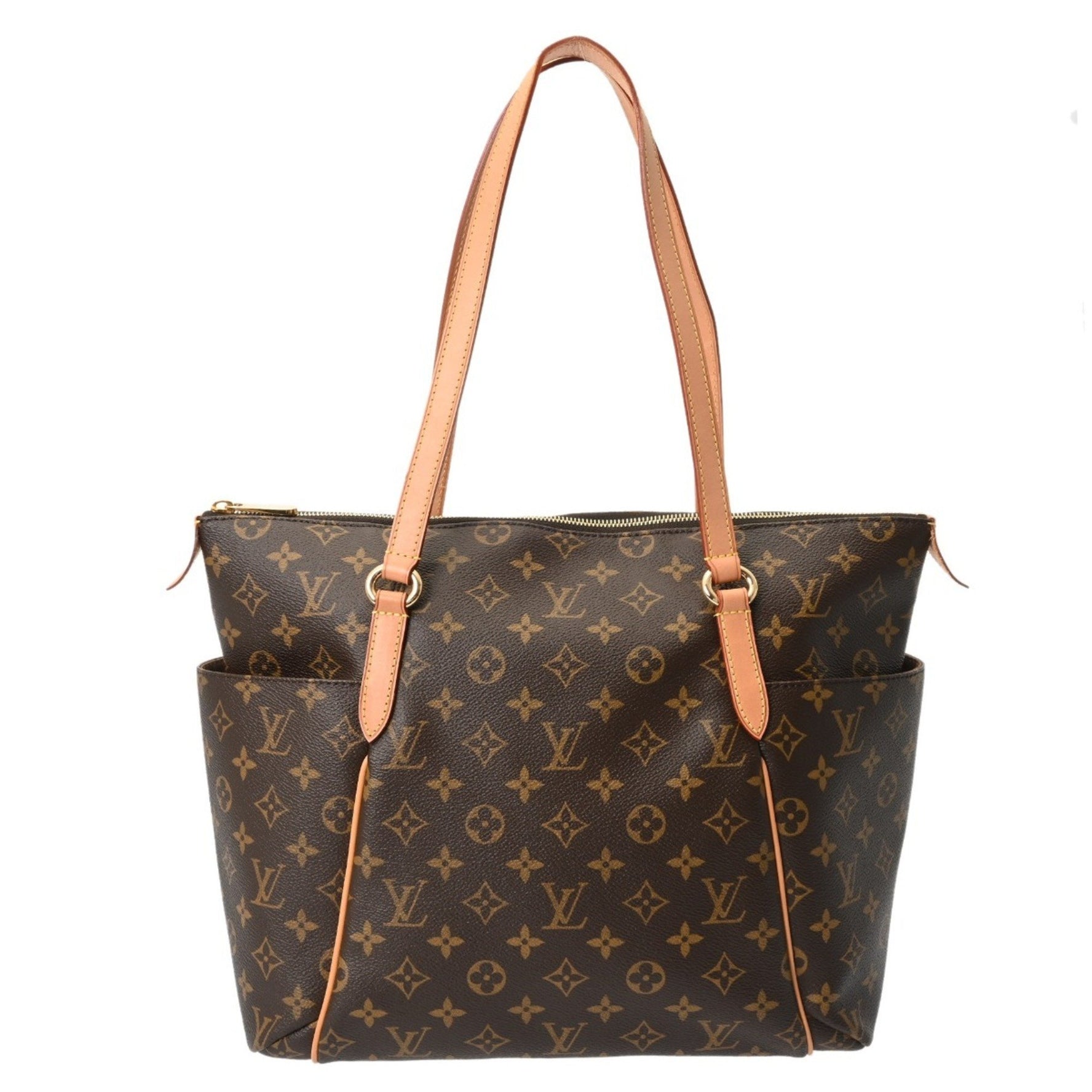LOUIS VUITTON Monogram Totally PM (old model, brown) monogram canvas tote bag