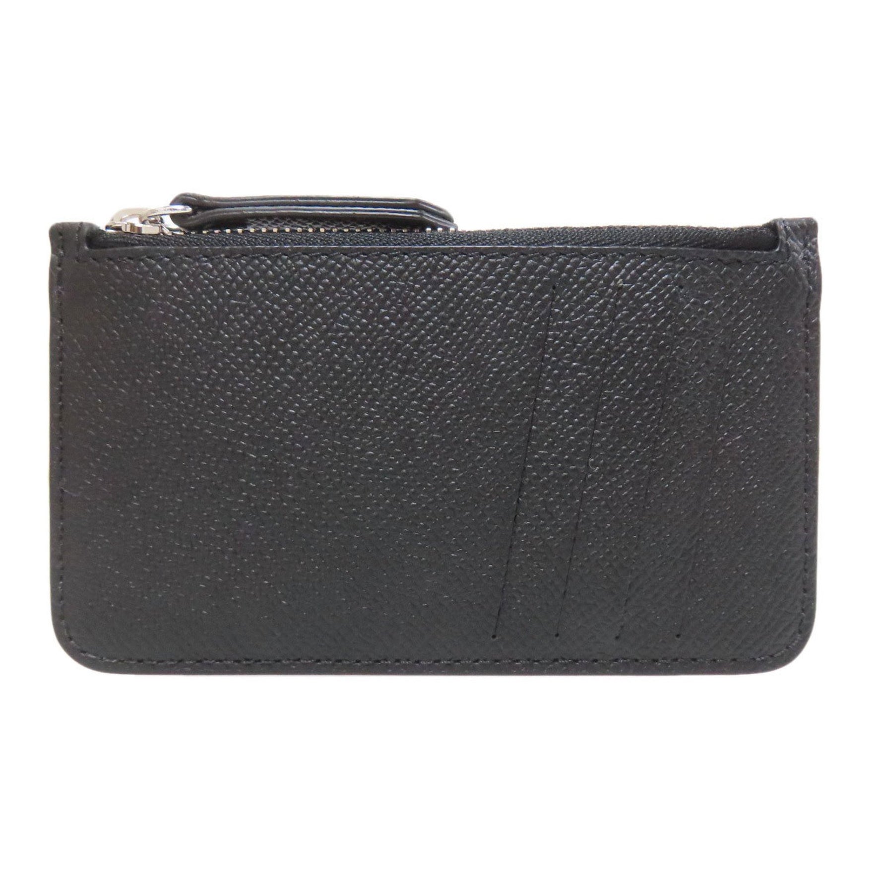 Maison Margiela logo coin case, leather