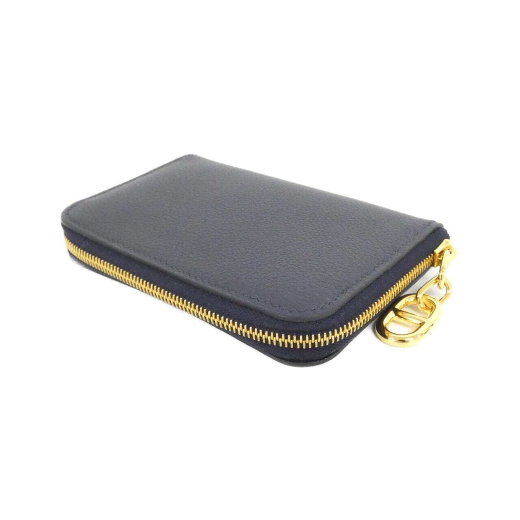 Hermes Hermès Zip En Go Chaine d'Ancre Business Card Case