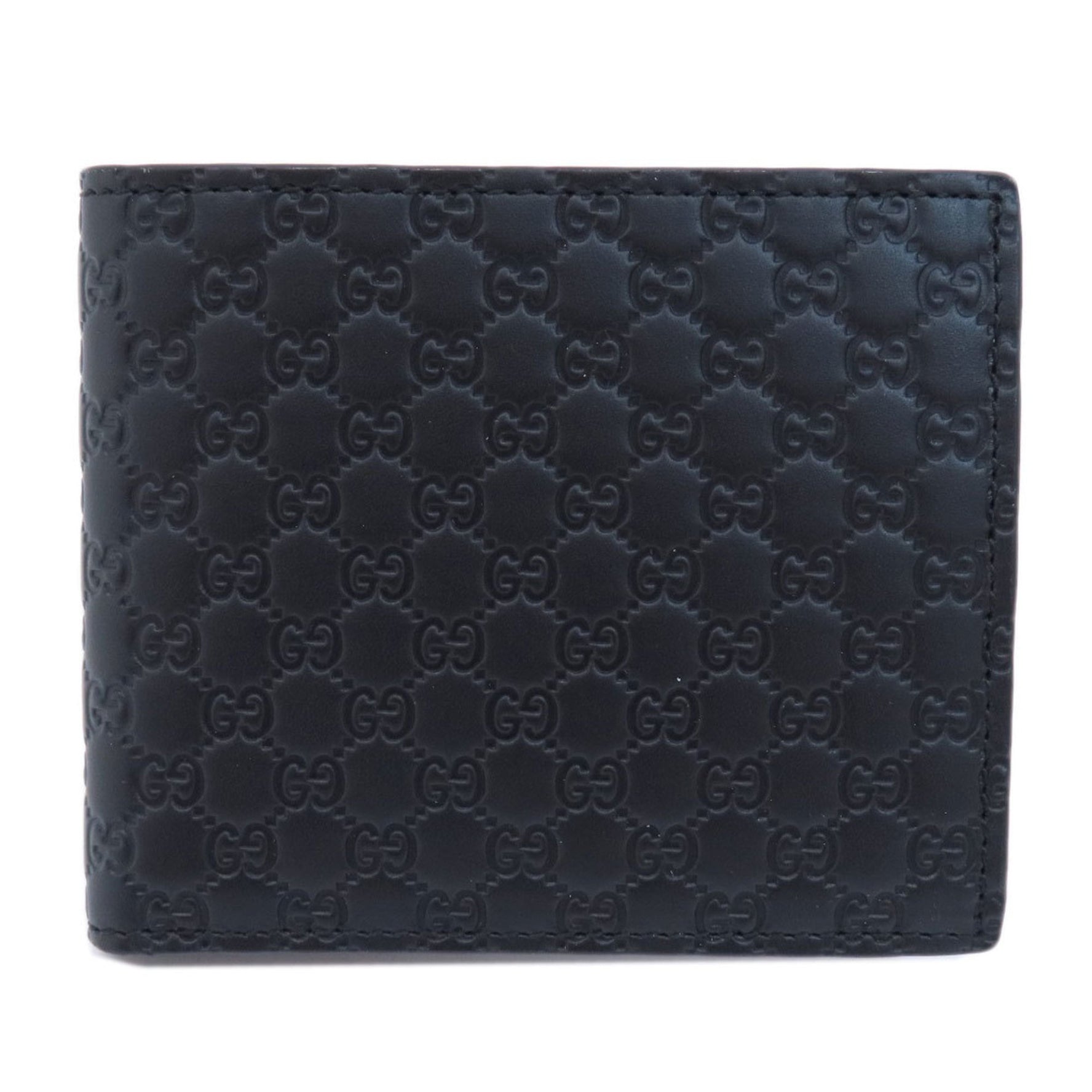 Gucci Micro Guccissima Outlet Bi-fold Wallet Leather