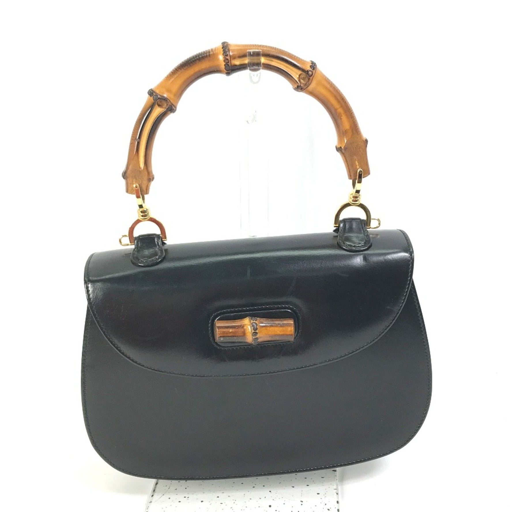 Gucci 000-1951 turn lock old top handle bag Hand Bag