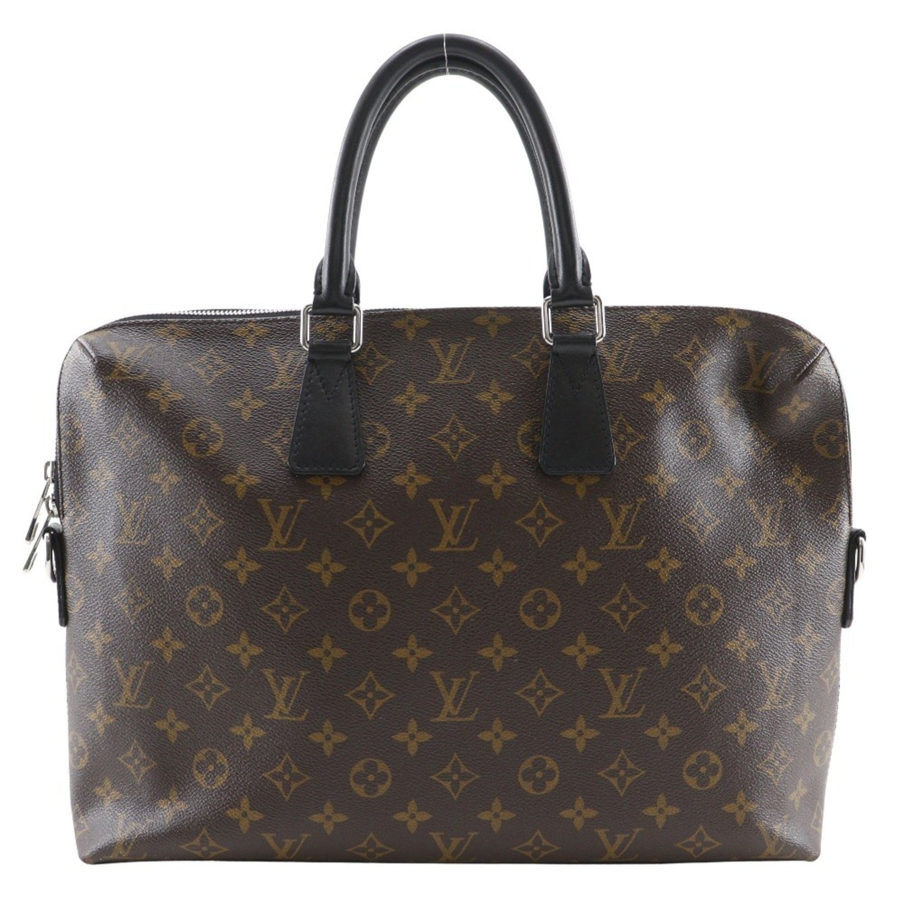 Louis Vuitton Porto Jules Monogram Canvas Bag, PDJ 2013, Brown/Black, Double