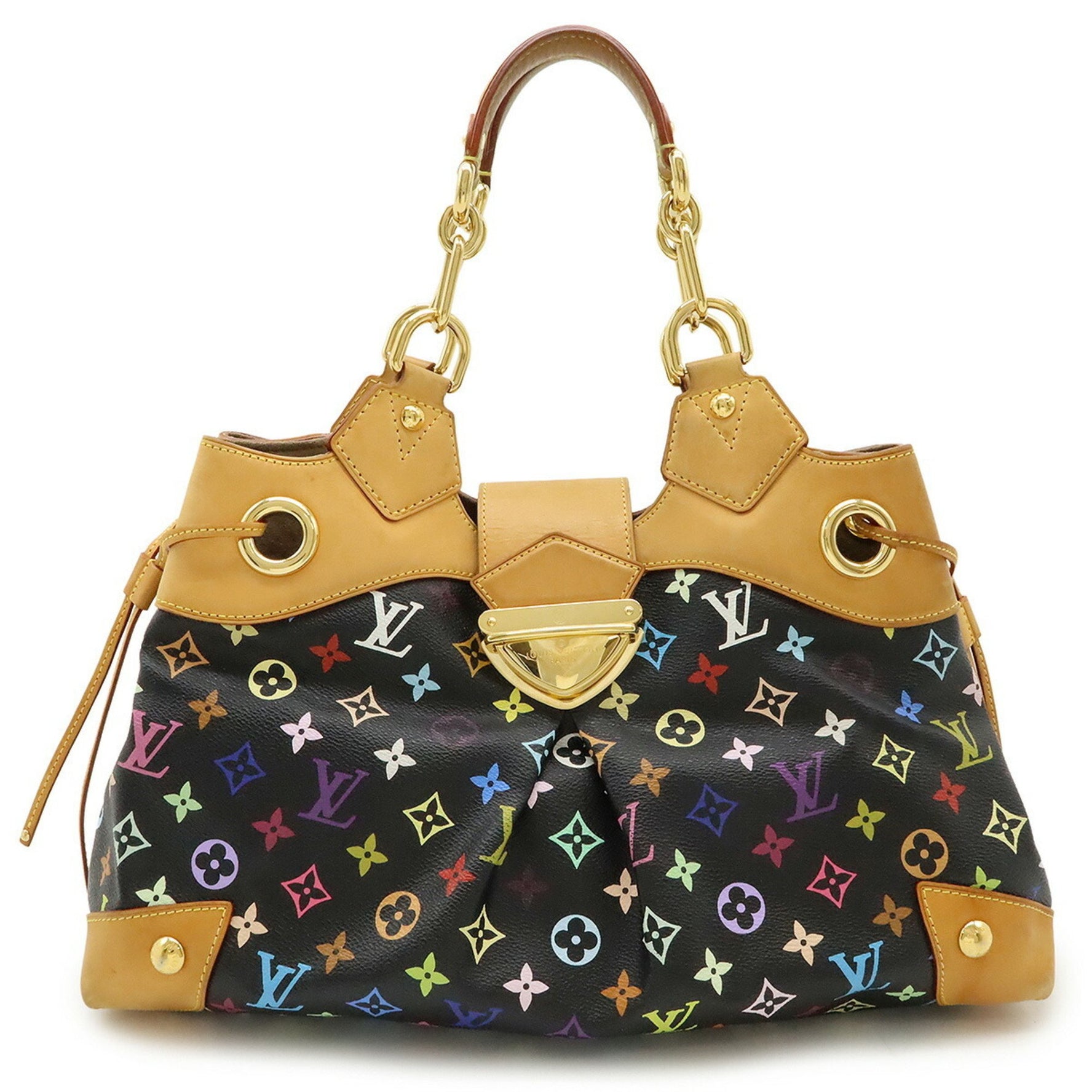 Louis Vuitton Monogram Multicolore Ursula Tote Bag Shoulder Black