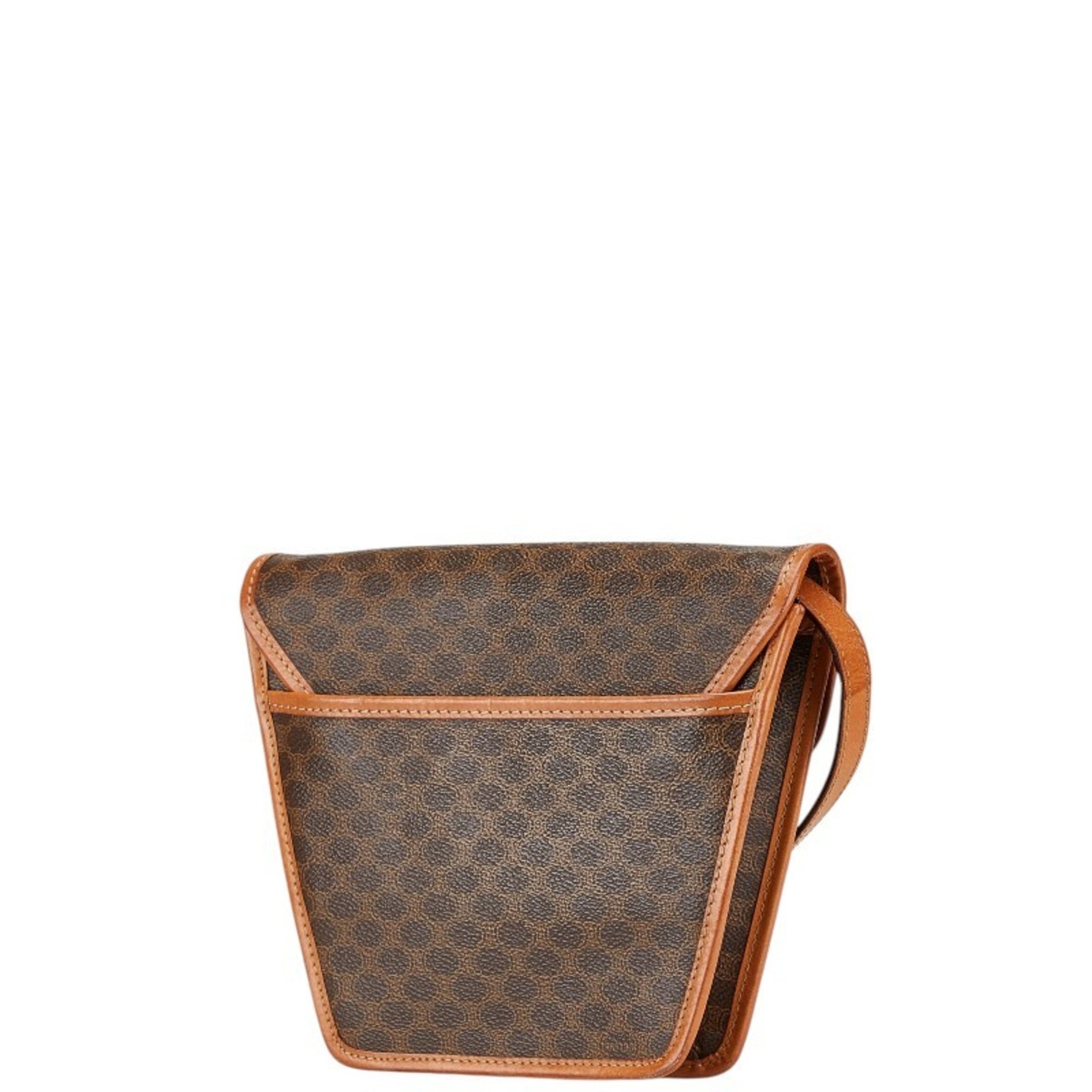 Celine Macadam Shoulder Bag PVC Leather