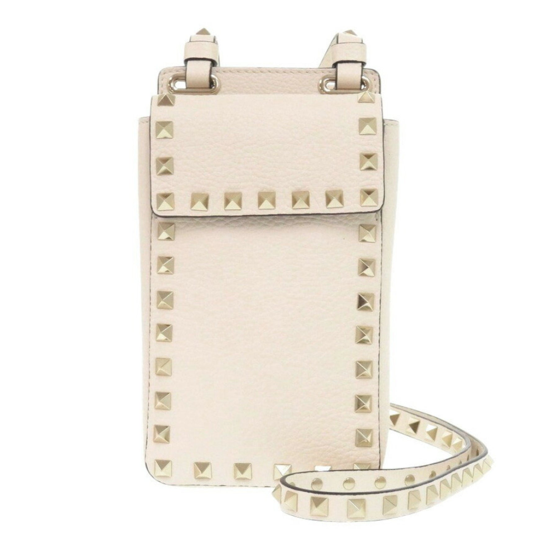 Valentino Garavani Like new Rockstud light leather shoulder bag