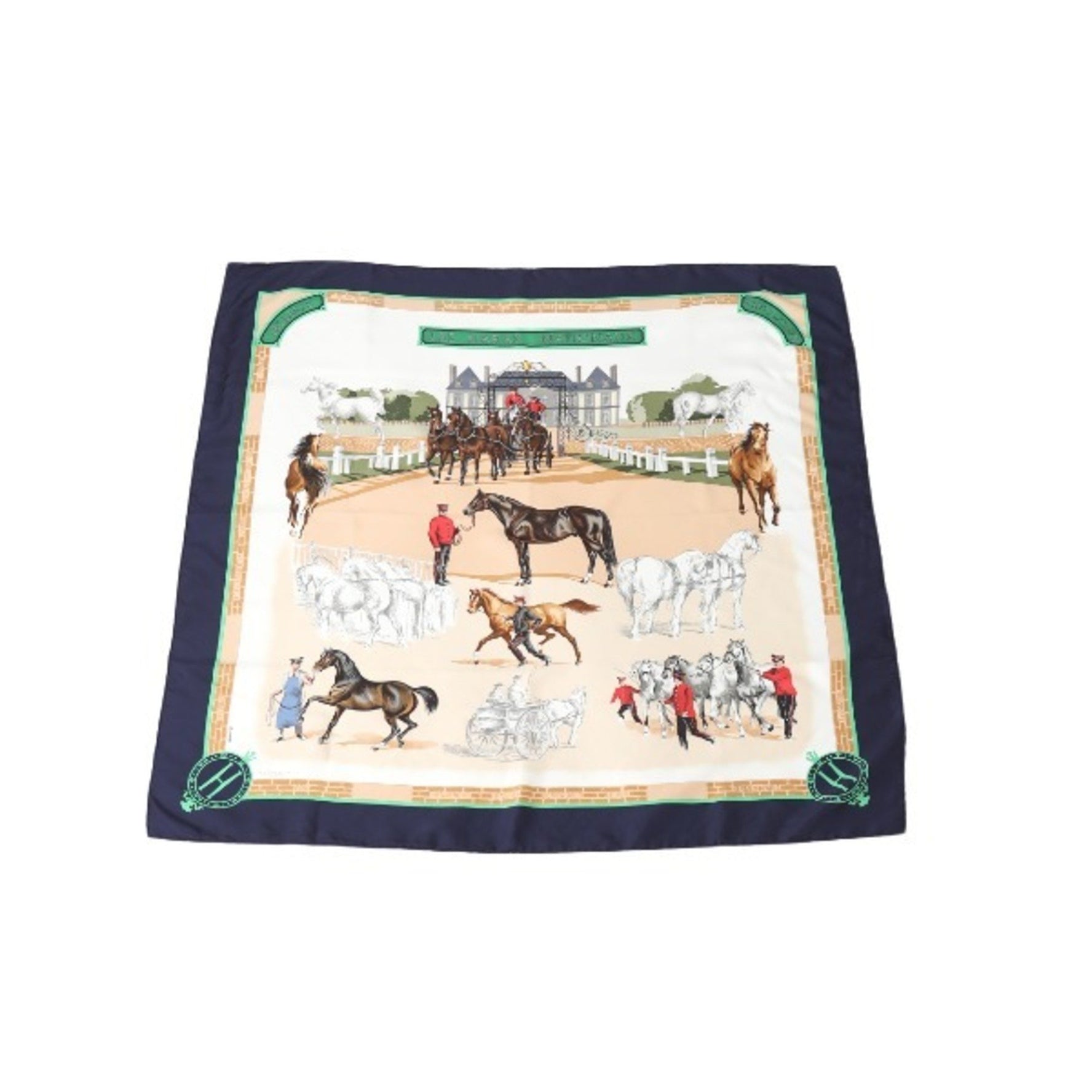 HERMES LES HARAS NATIONAUX Scarf