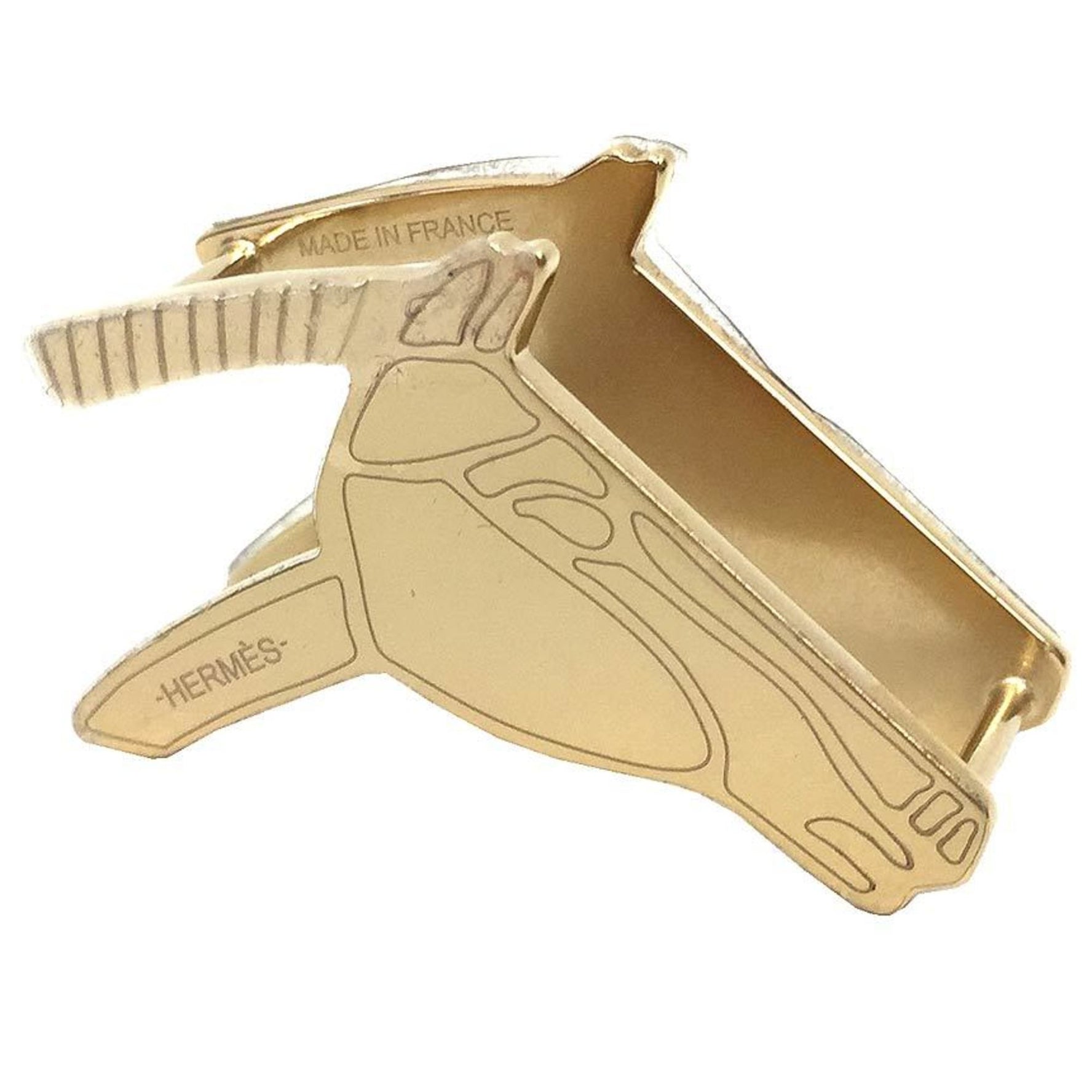Hermes Horse Head Scarf Ring, Horse, Tete de Cheval, Color