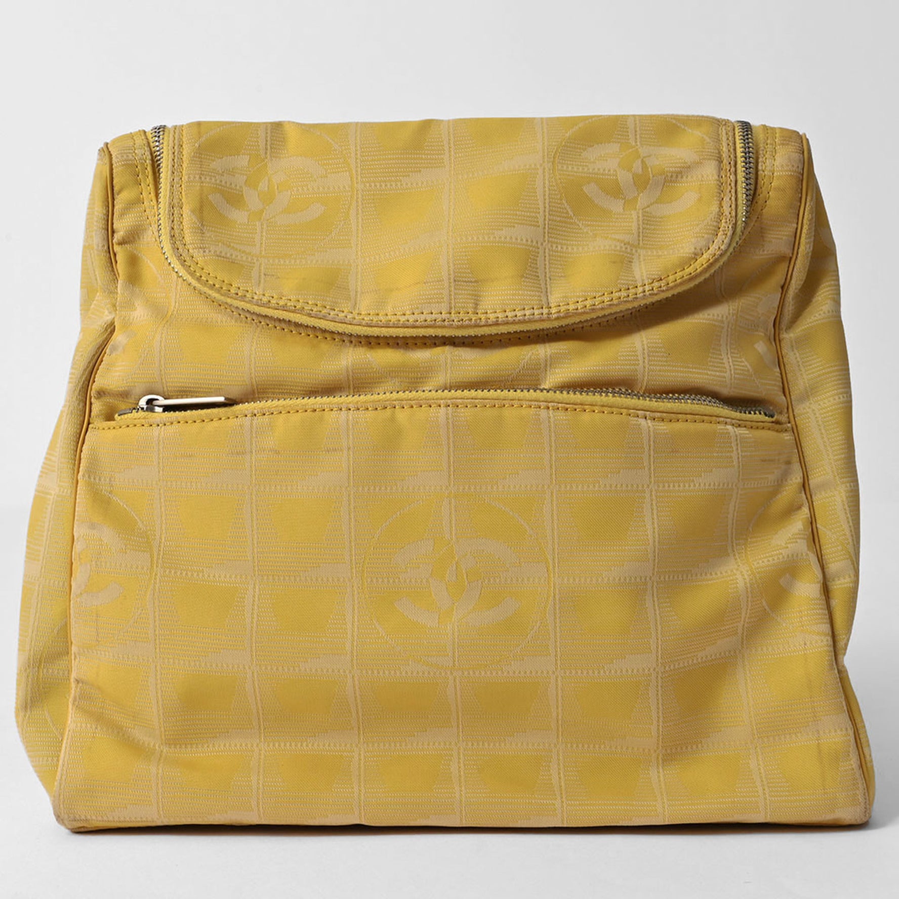 Chanel New Travel Line Shoulder Bag Nylon Backpack No. 7