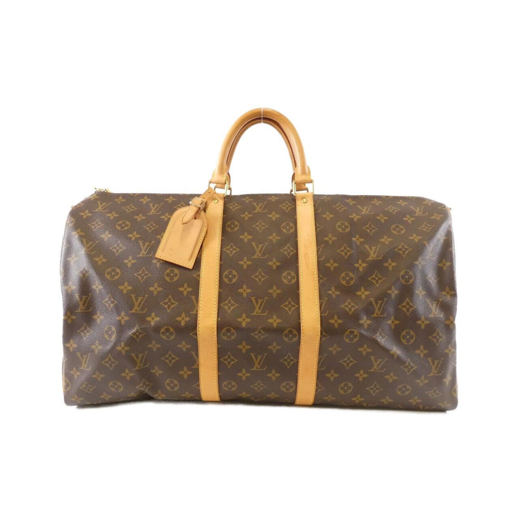 Louis Vuitton Monogram Keepall Bandouliere Boston Bag