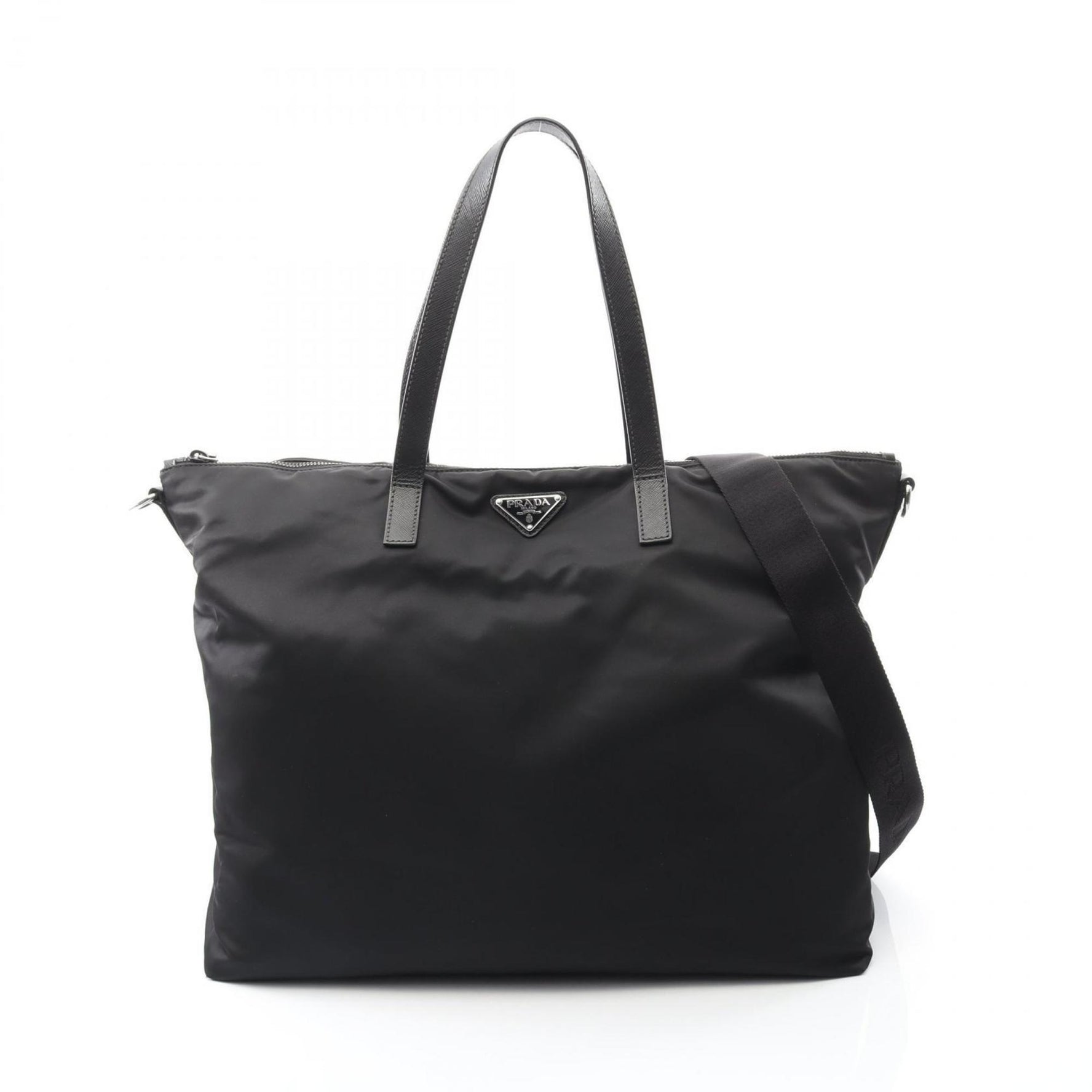 Prada Tote Bag in Nylon and Saffiano Leather