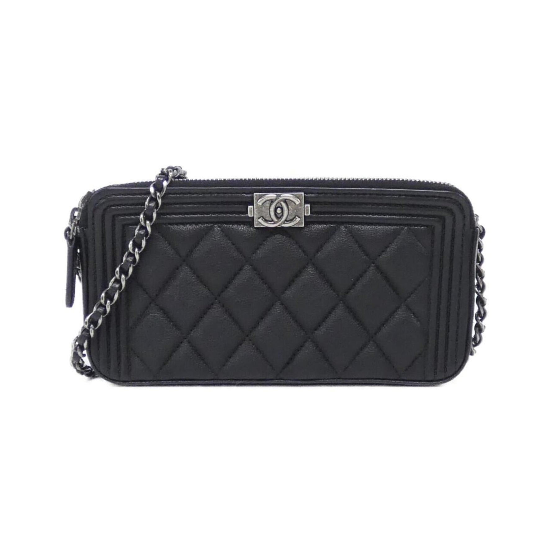Chanel Boy Line Chain Wallet