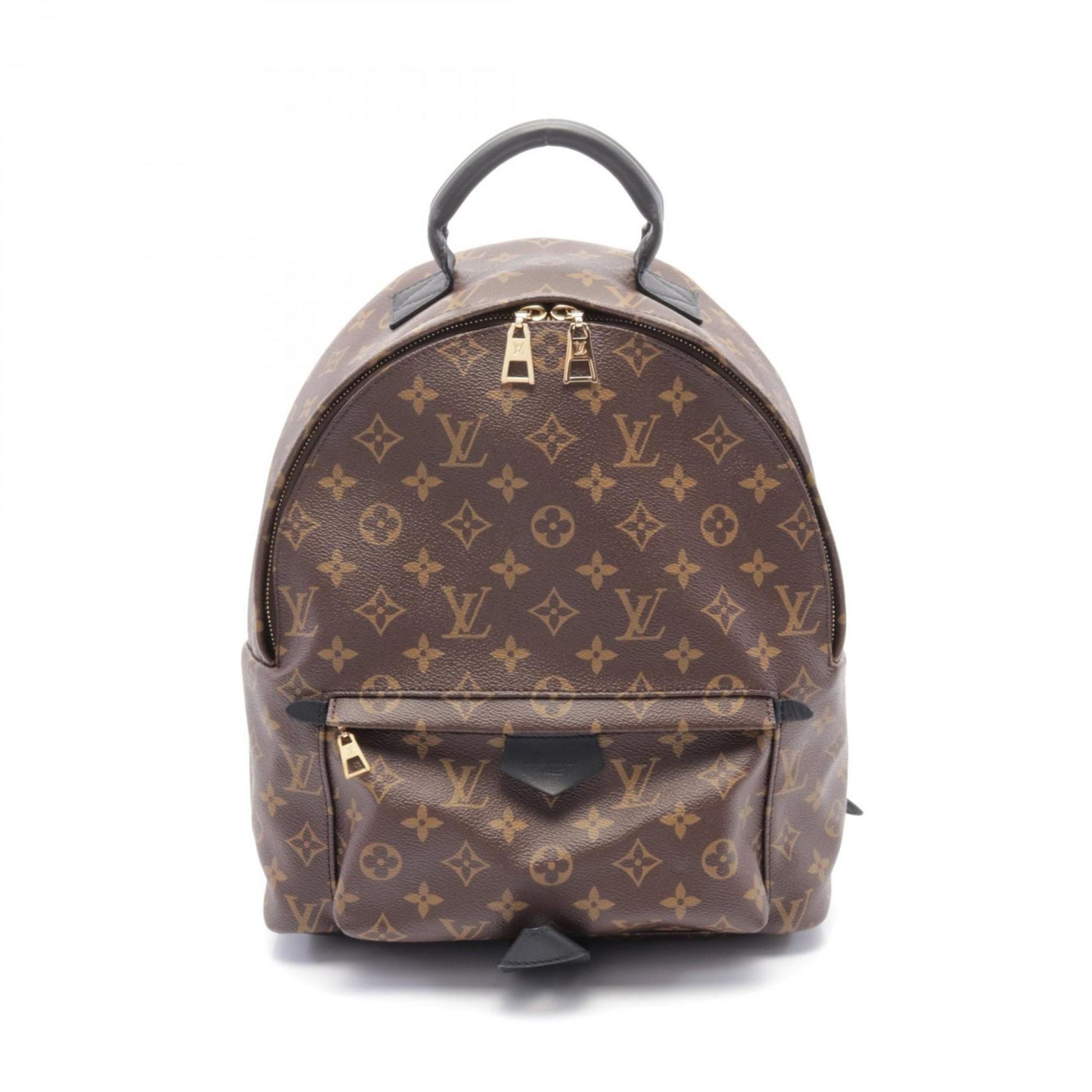 Louis Vuitton Palm Springs Backpack MM Monogram Rucksack Bag Coated Canvas Leather