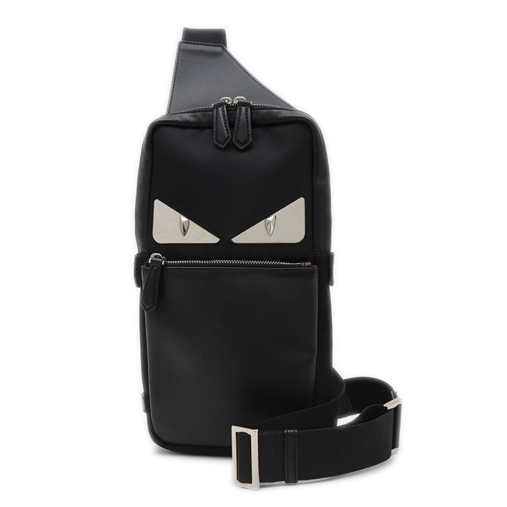 Fendi Monster Body Bag Nylon Leather