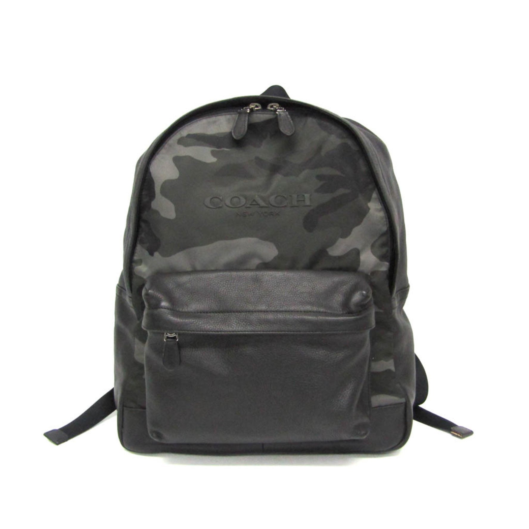 Coach Campus Backpack Nylon,Leather Backpack Black,Dark Khaki