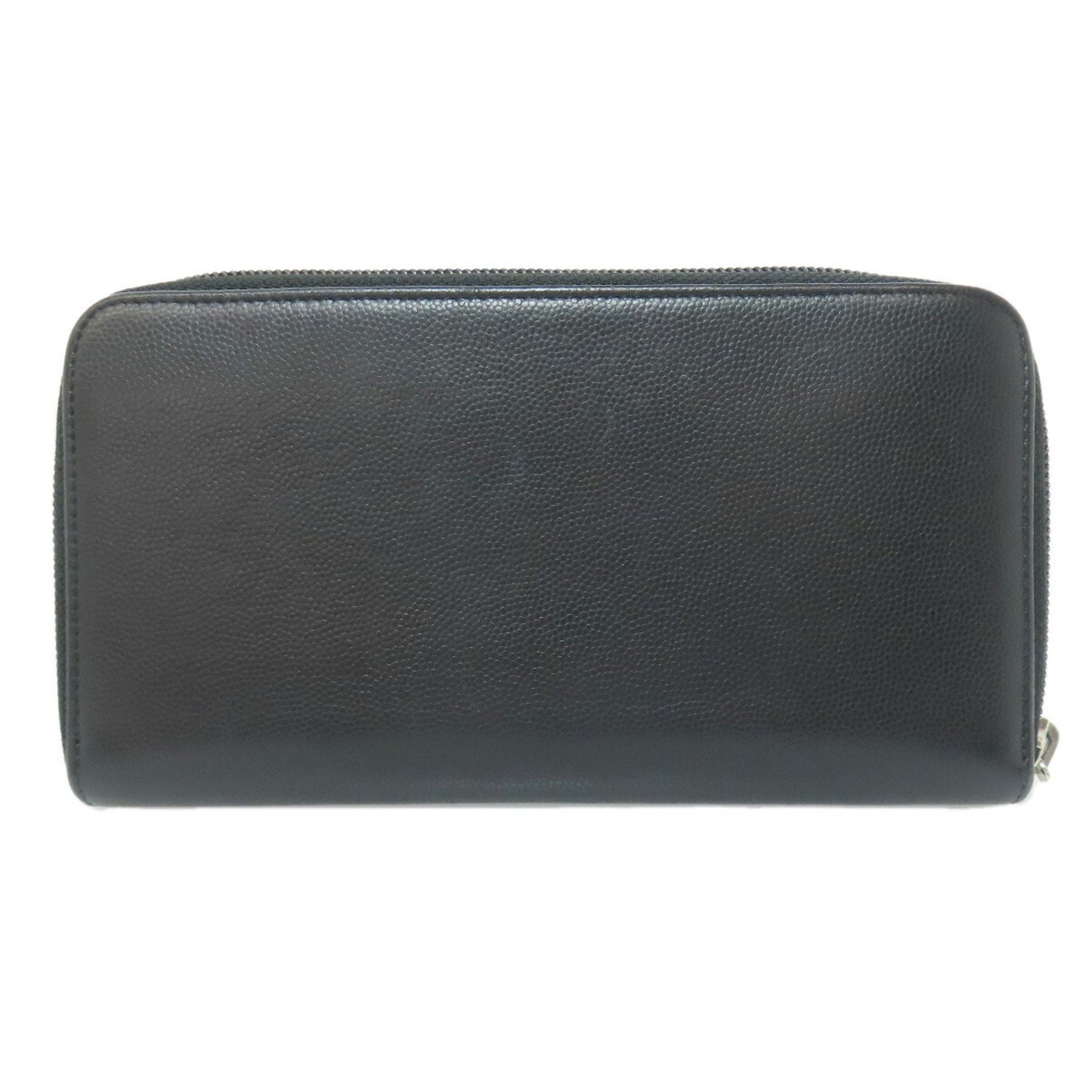 Chanel Coco Mark Long Wallet Calfskin