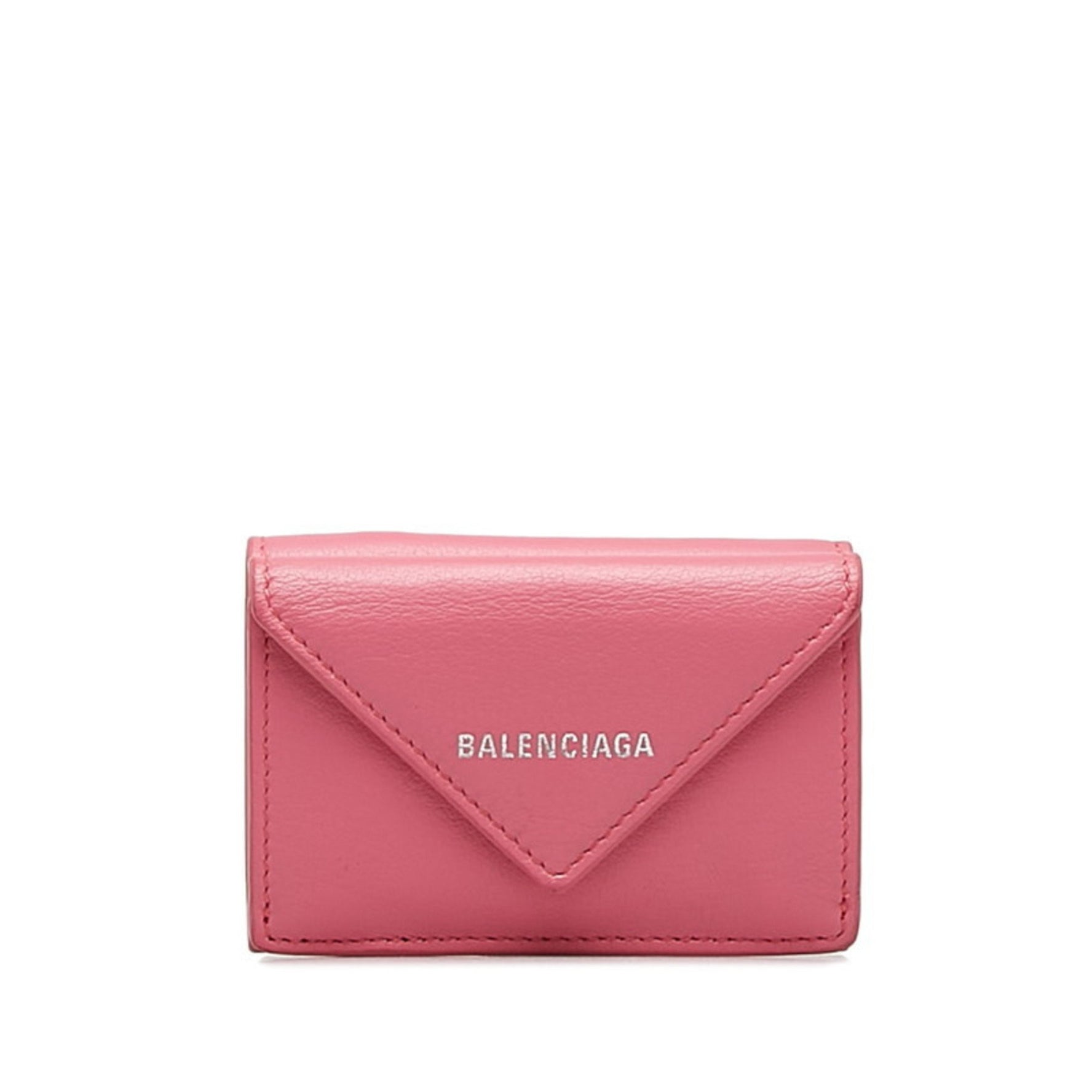 Balenciaga Mini Paper Wallet Bi-fold Leather