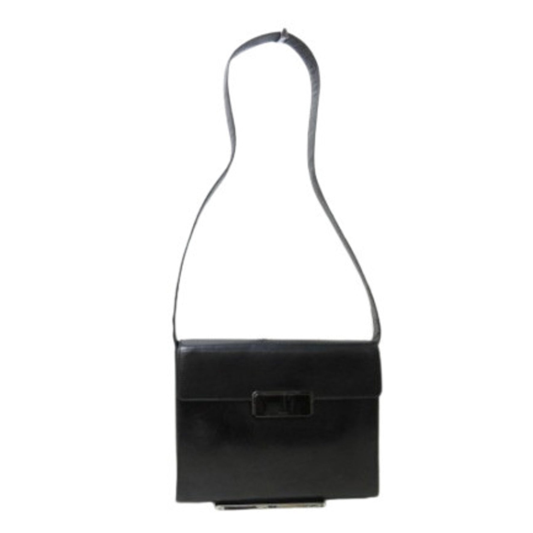 PRADA Shoulder Bag - Leather with White Tag and Hardware