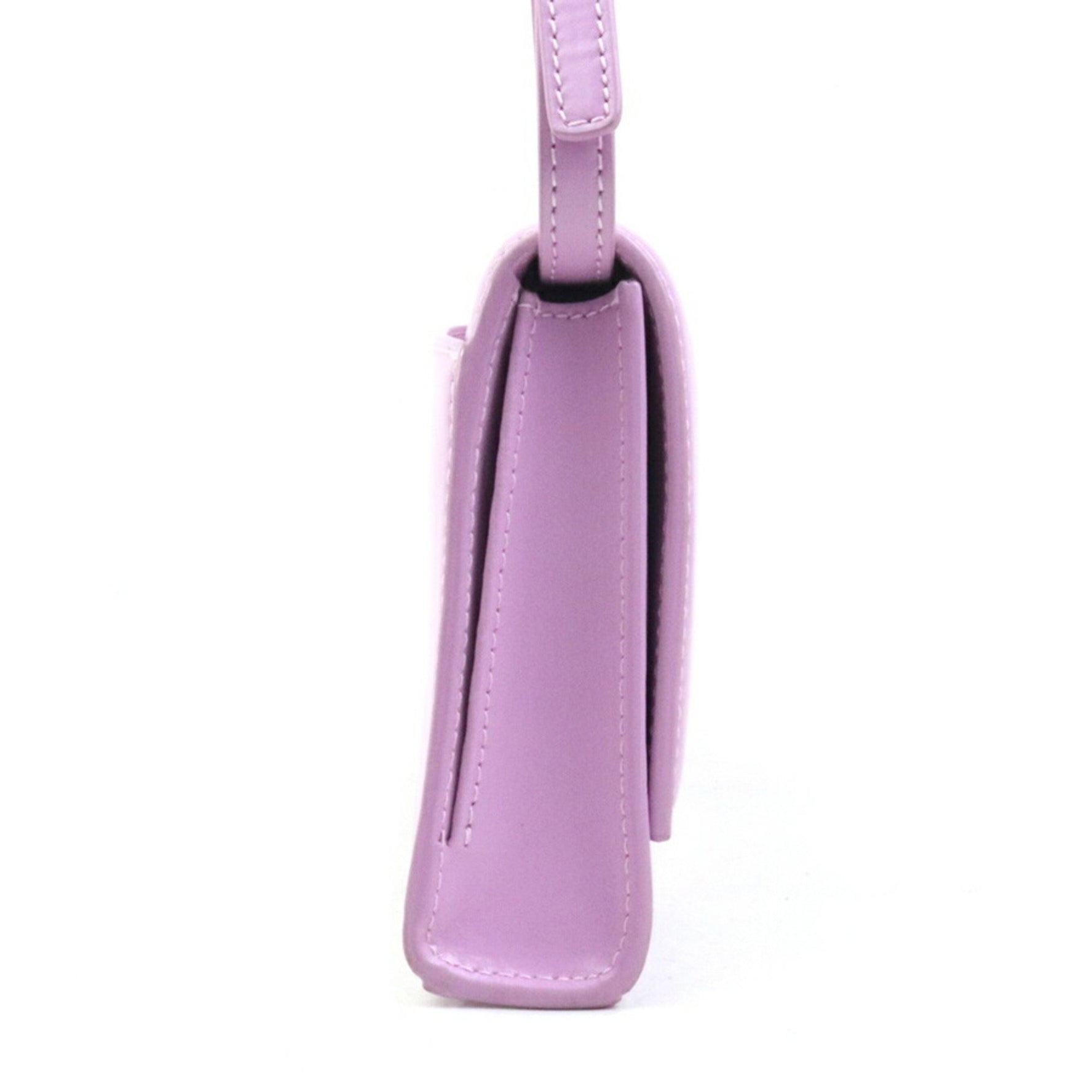 BALENCIAGA shoulder bag Hourglass leather pink purple