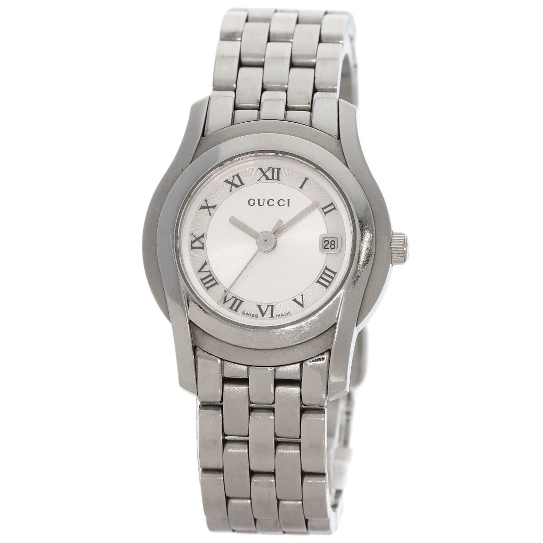 Gucci Watch Stainless Steel SS Ladies