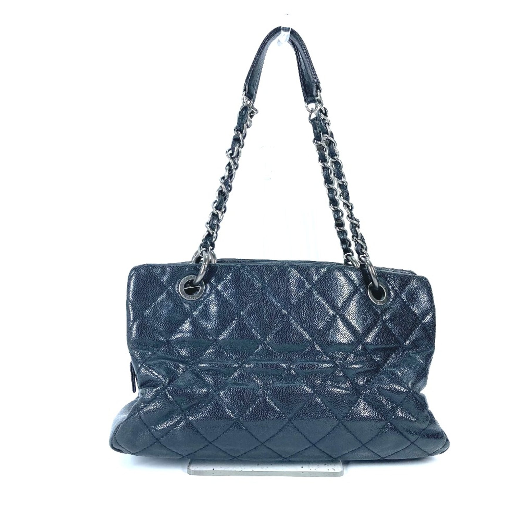Chanel CC Mark Bag Tote Bag shawl Shoulder Bag SilverHardware