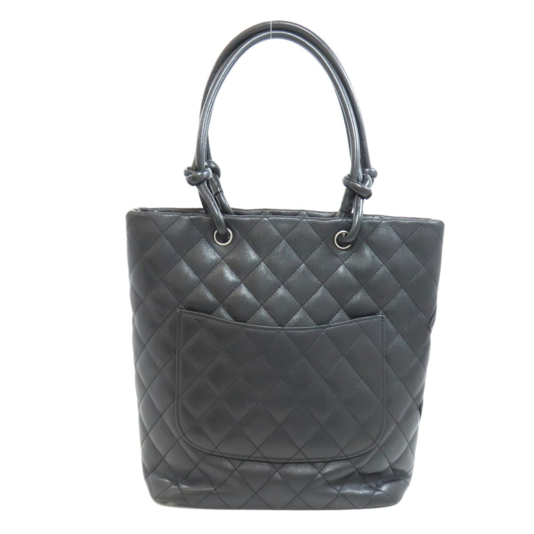 CHANEL Cambon Line Tote Bag Calfskin