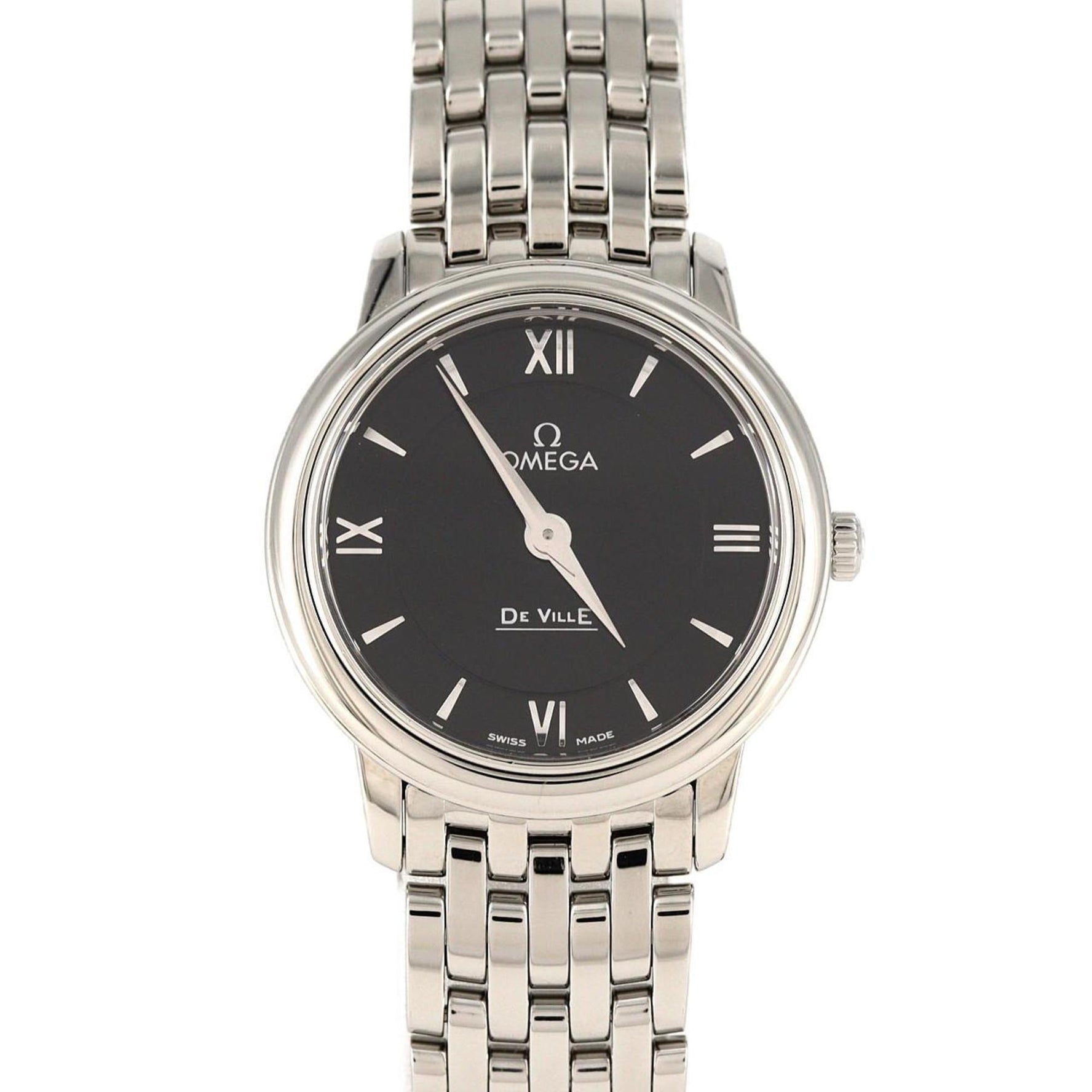 Omega De Ville Prestige 424.10.27.60.01.001 Stainless Steel Quartz Watch