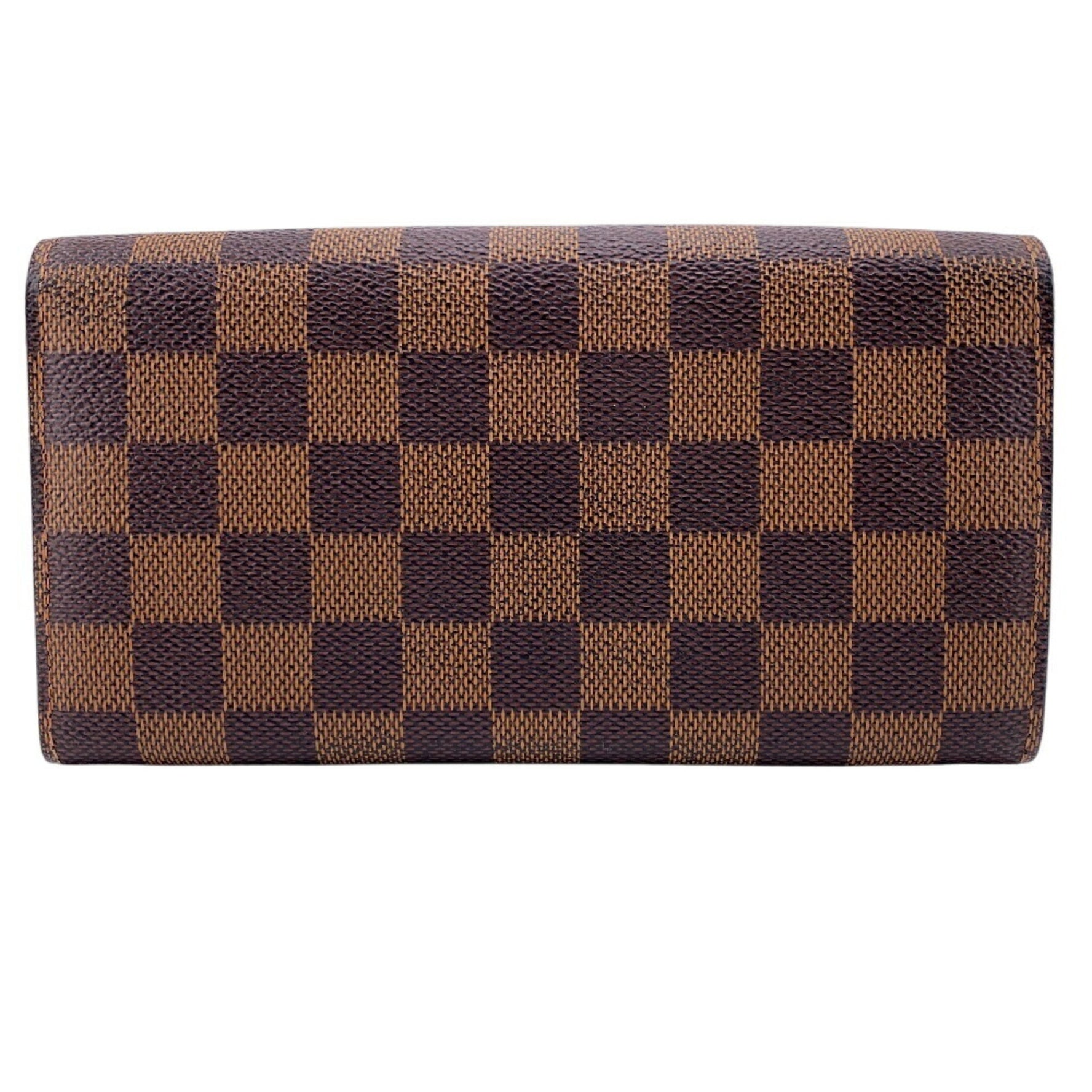 Louis Vuitton Wallet Sarah Damier Coin Purse Brown