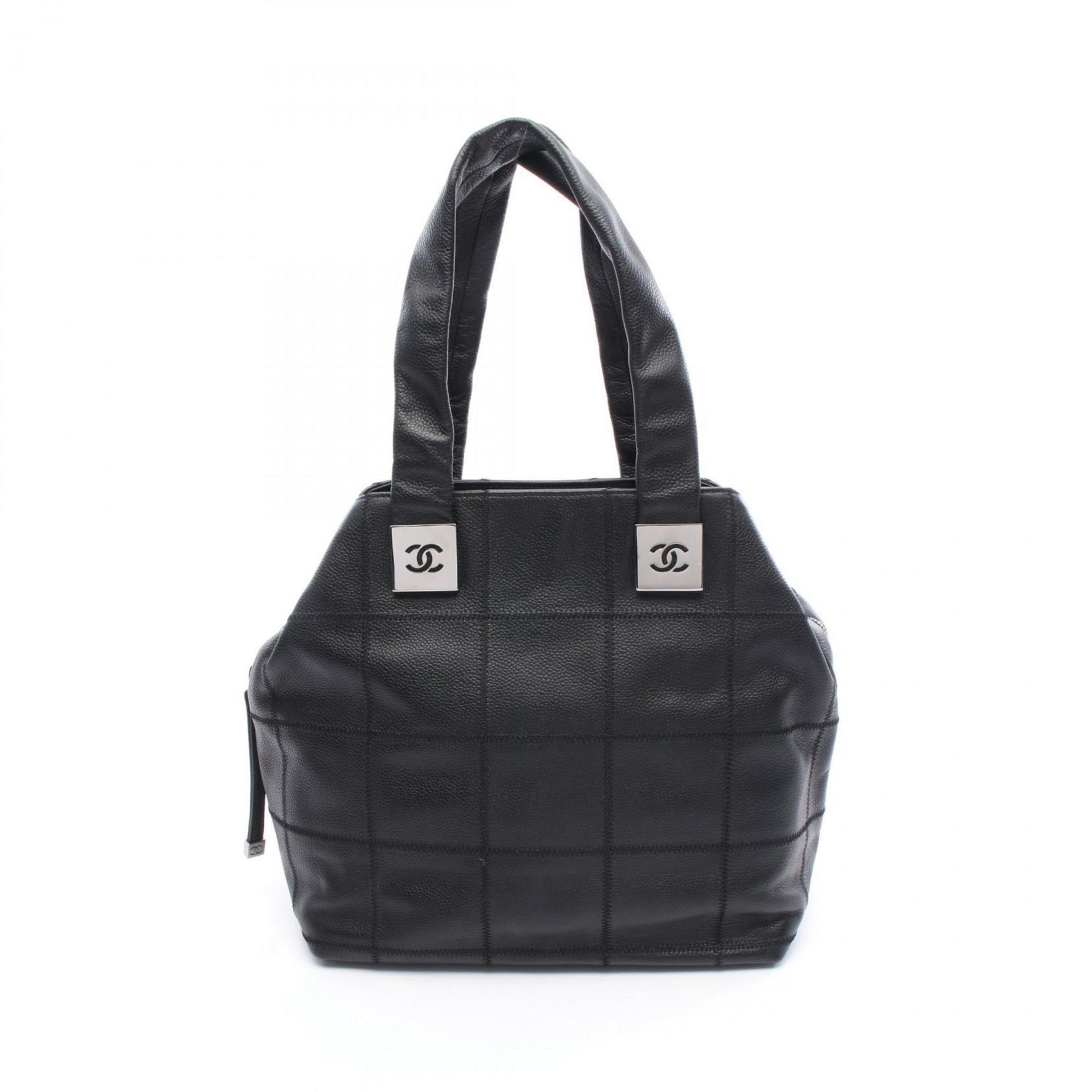 Chanel Chocobar Handbag in Grained Calfskin Leather