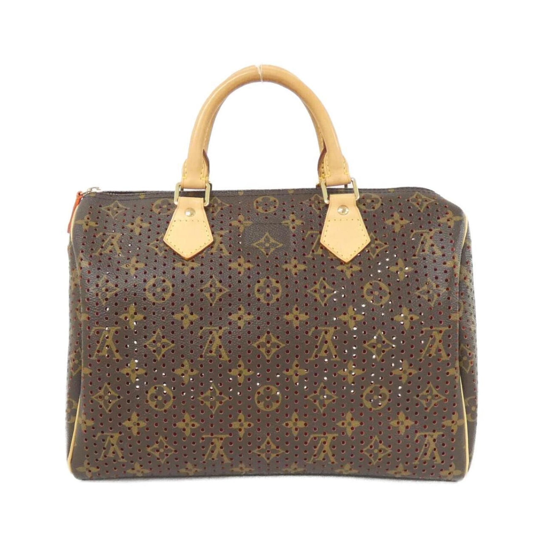 Louis Vuitton Monogram Perfor Speedy Boston Bag