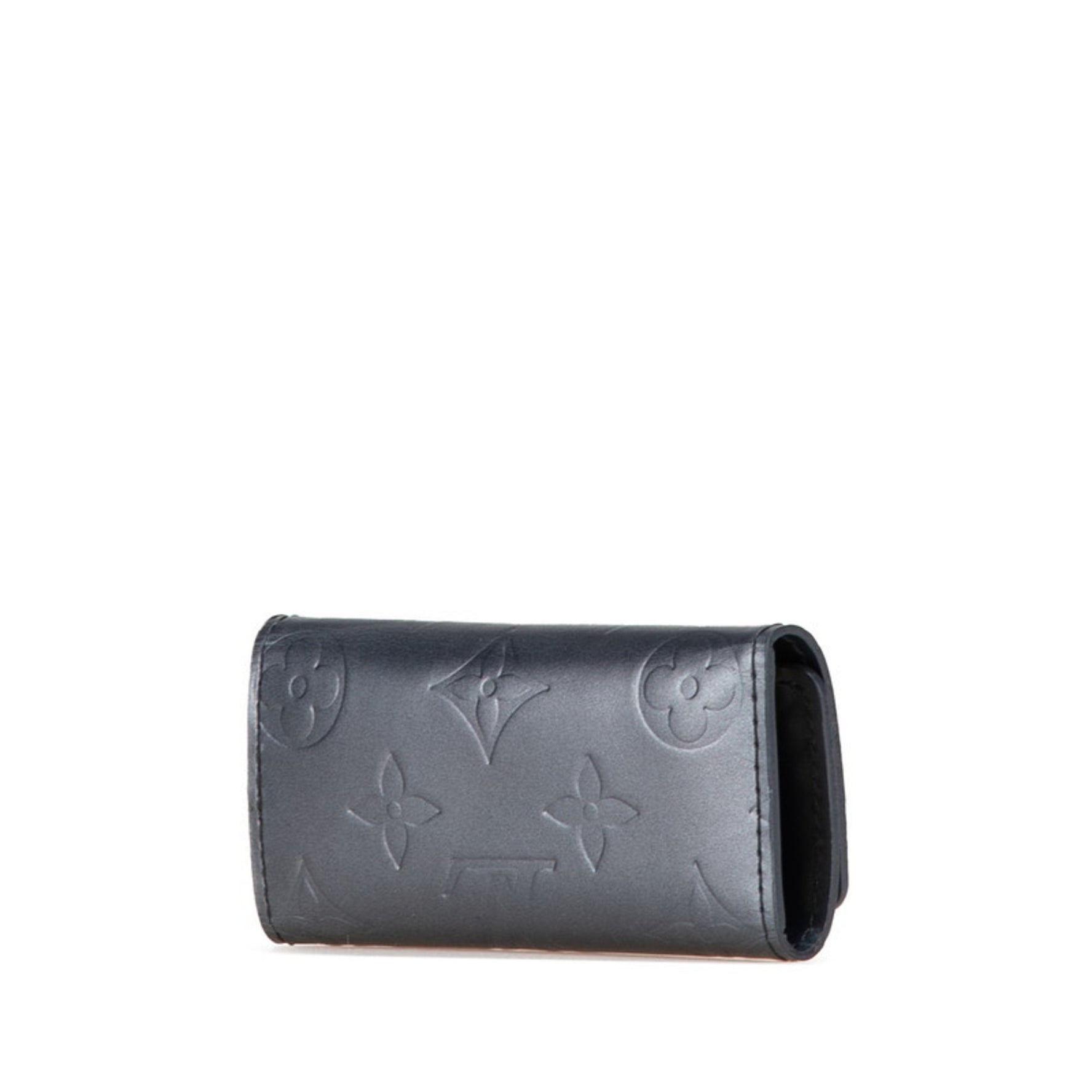 Louis Vuitton Monogram Matte Multicle 4 Key Case Leather
