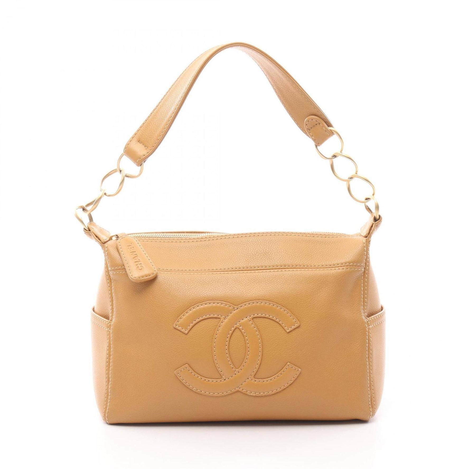 Chanel Coco Mark Shoulder Bag, Leather