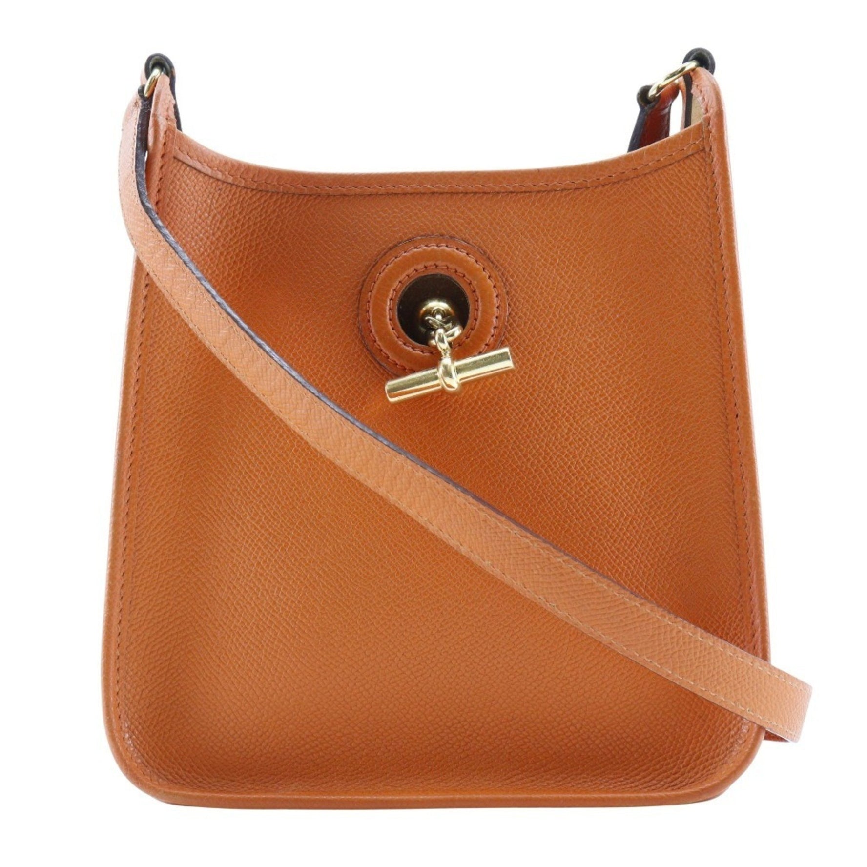 Hermes Vespa TPM Shoulder Bag Veau Epsom 2004 □H Ladies