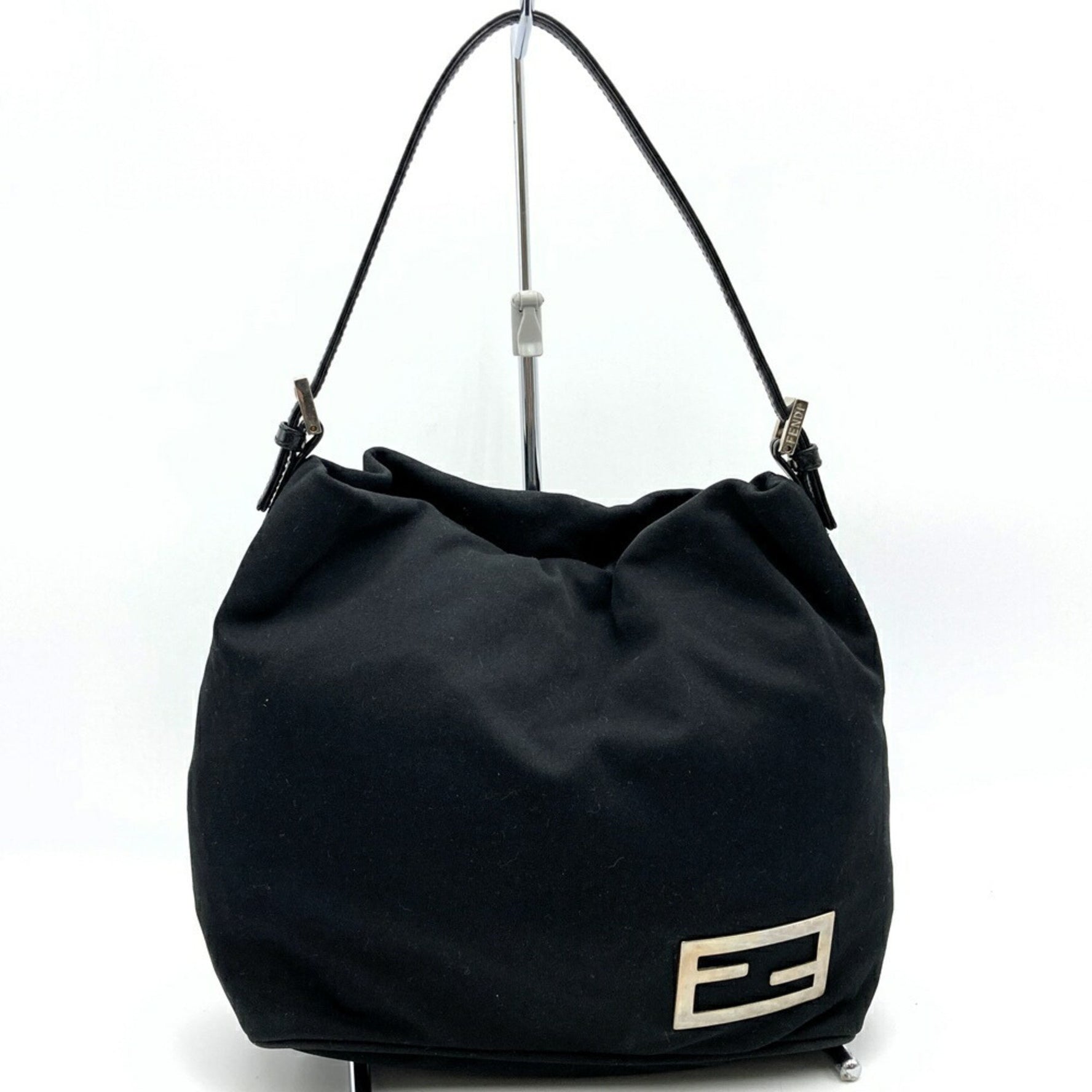 FENDI 2355 6637 Handbag Nylon Canvas Men's
