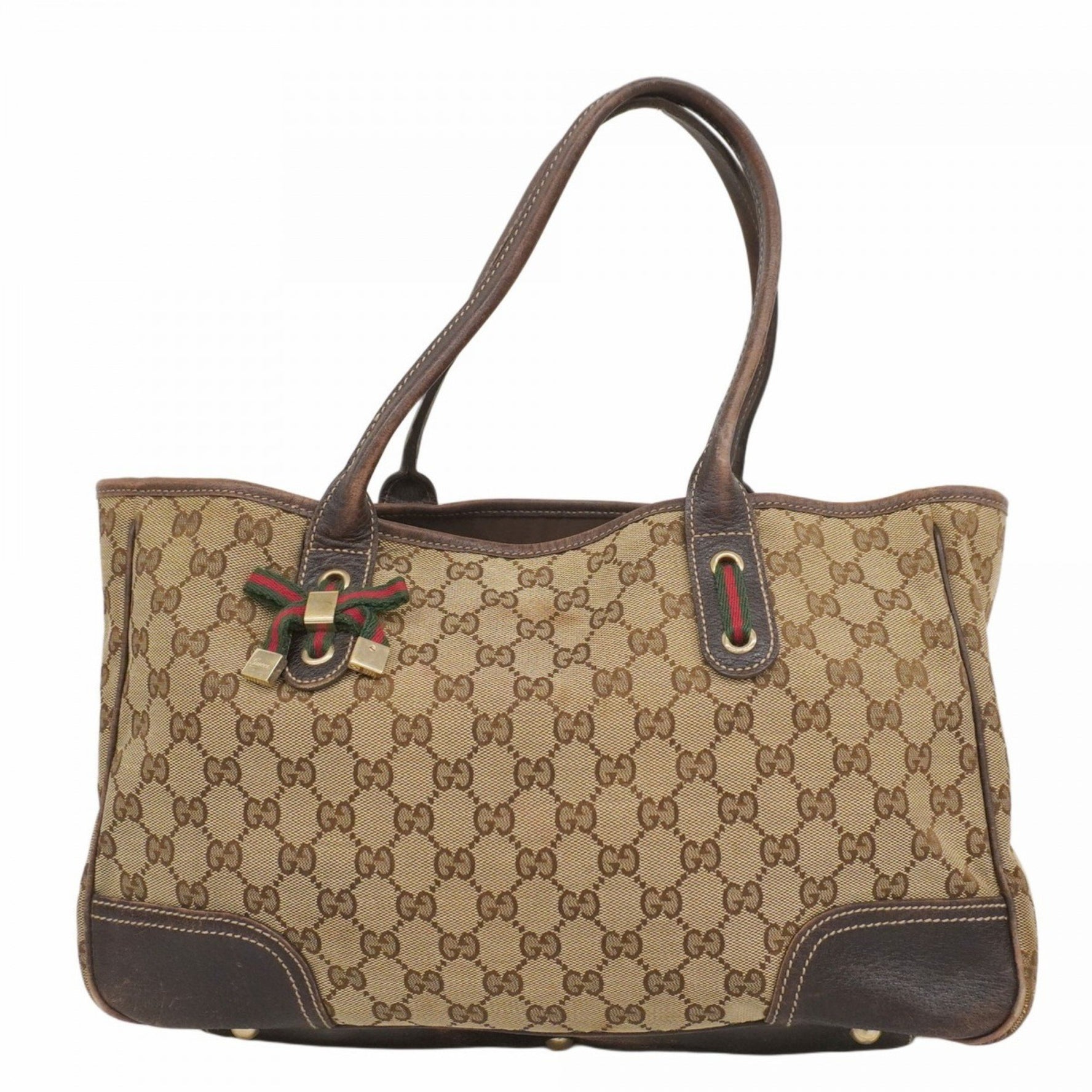 Gucci GG Canvas Princess Tote Bag