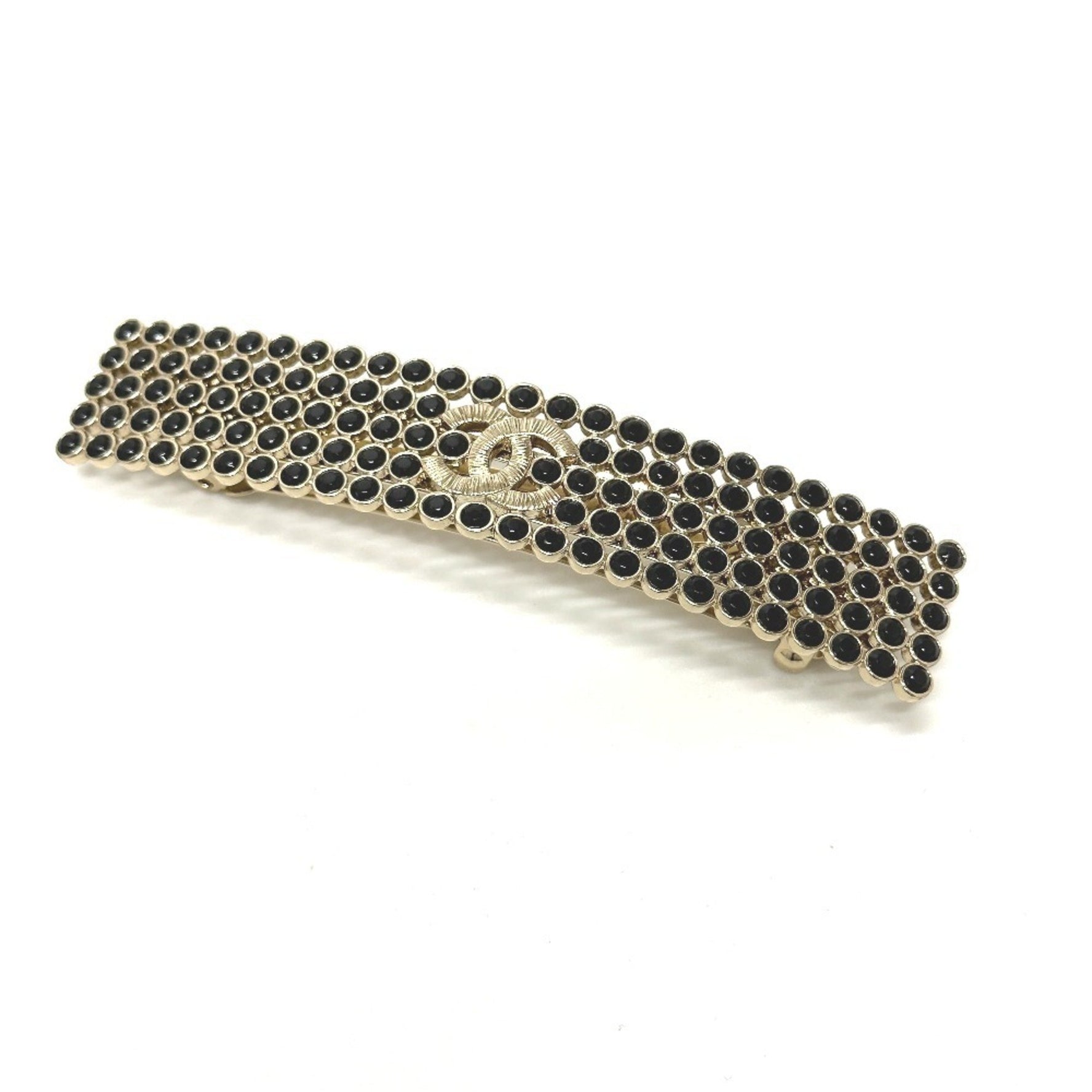 CHANEL Logo Hair Accessory Barrette GP