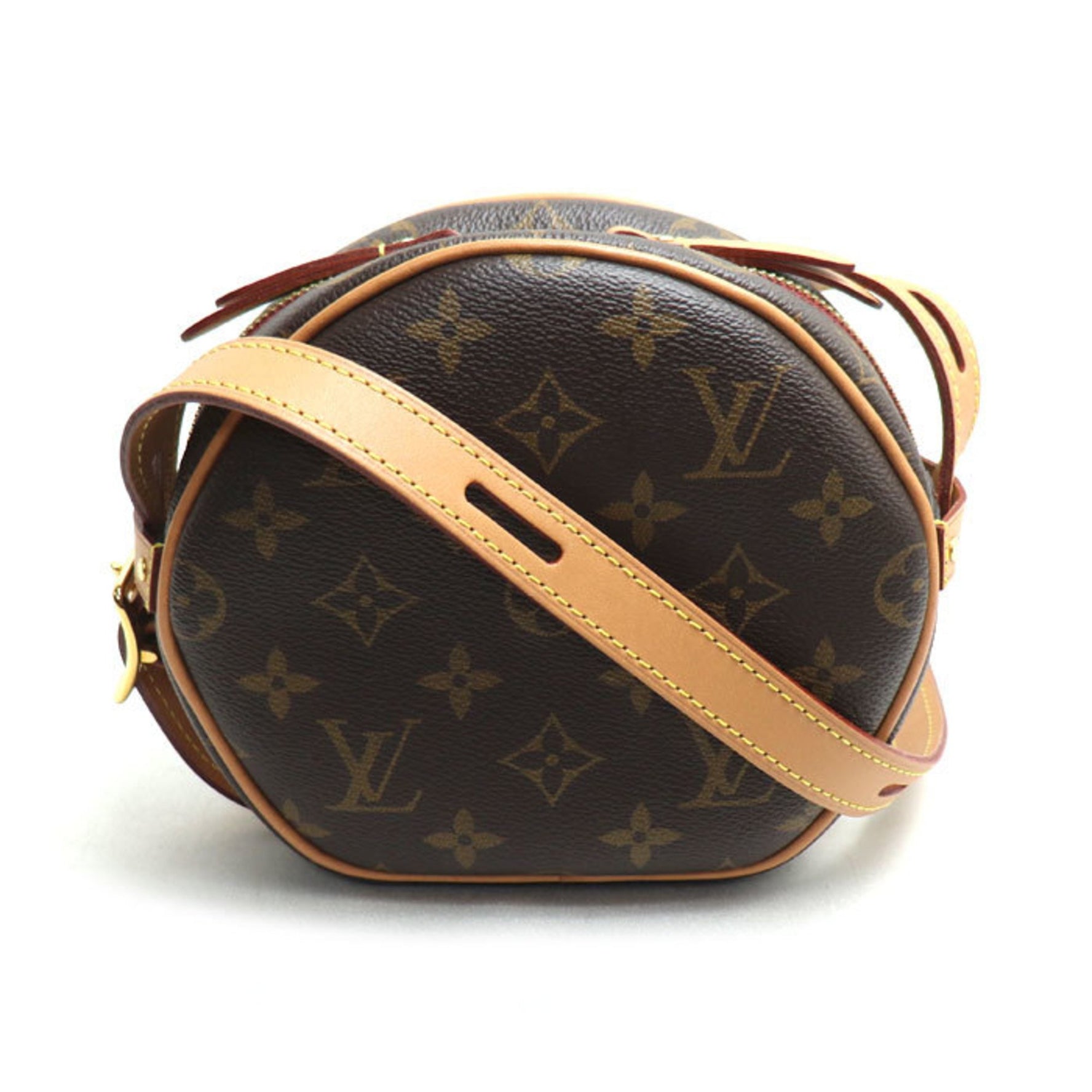 LOUIS VUITTON Boite Chapeau Souple PM Shoulder Bag Monogram Brown