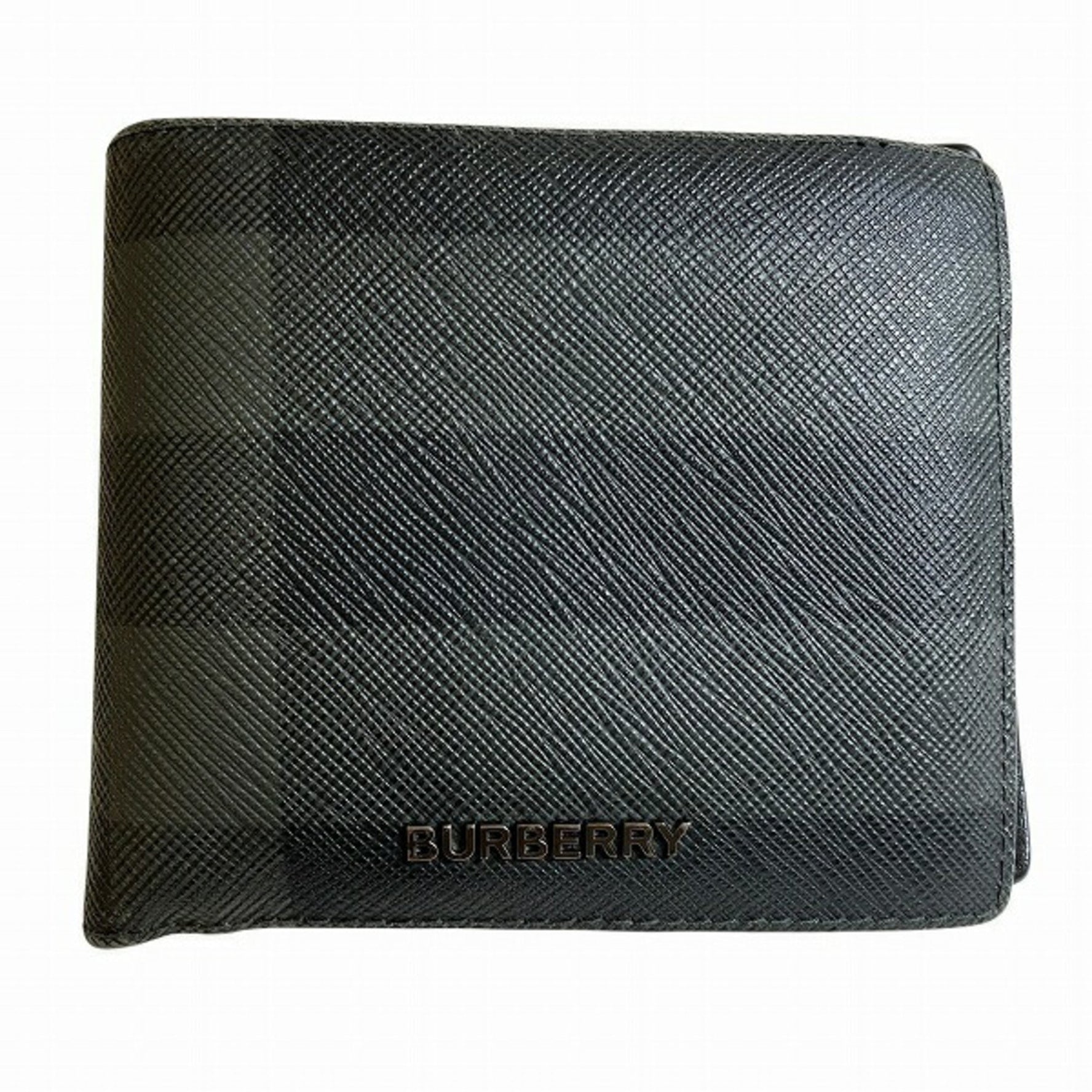 Burberry Charcoal Bi-fold Wallet