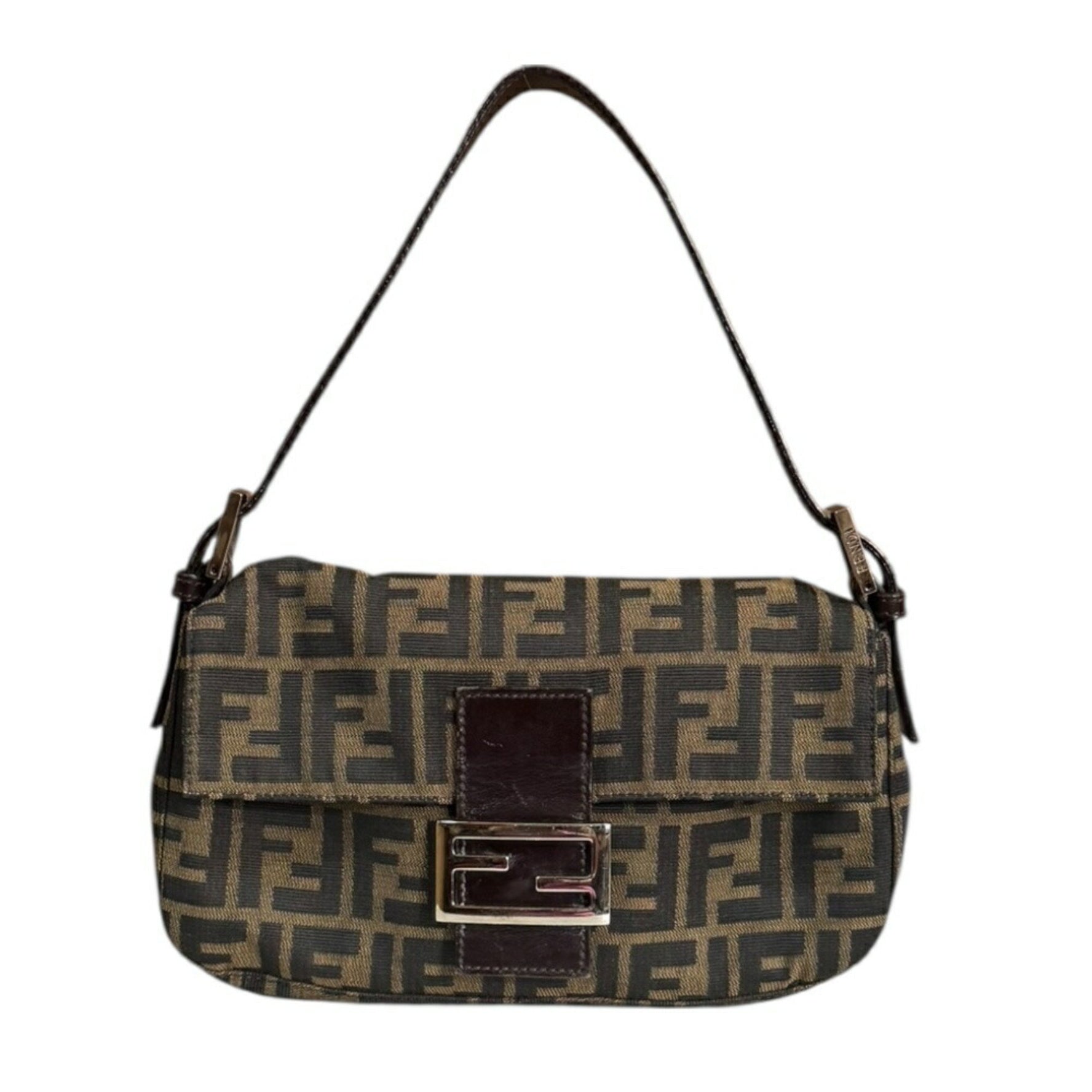 Fendi Mamma Bucket Zucca Handbag in Canvas