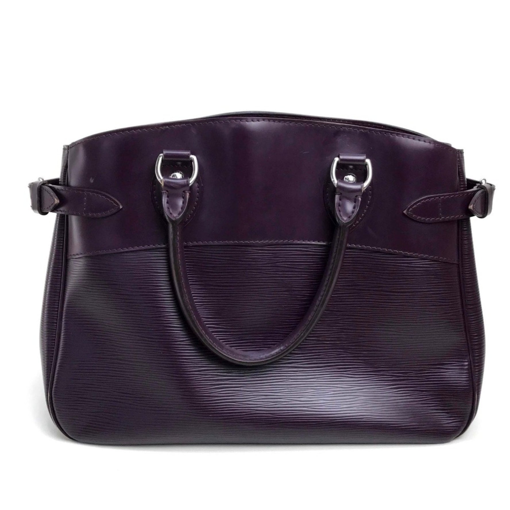 Louis Vuitton Epi Bag Tote Bag Hand Bag Cassis Cassis