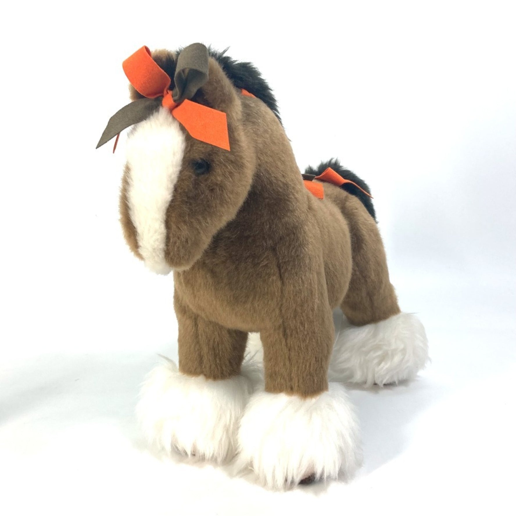 HERMES Doll Hermie PPM Horse Plush Toy Polyester Men's Women's Brown
