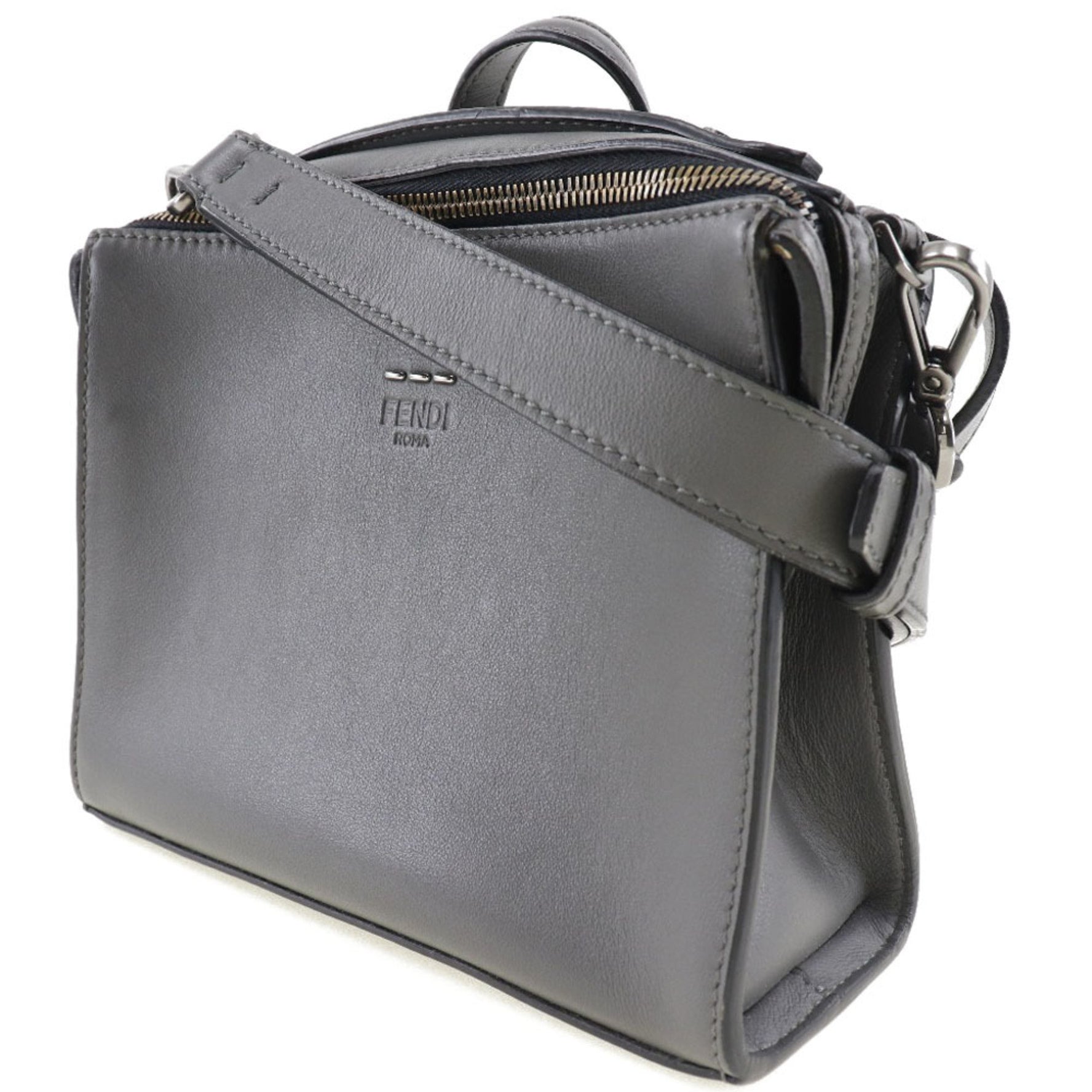 Fendi Mini Messenger Shoulder Leather Ladies Handbag