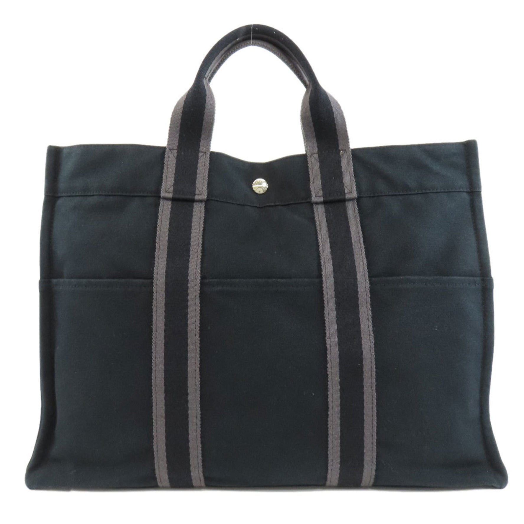 Hermes Sac Foul Tou MM Handbag Canvas